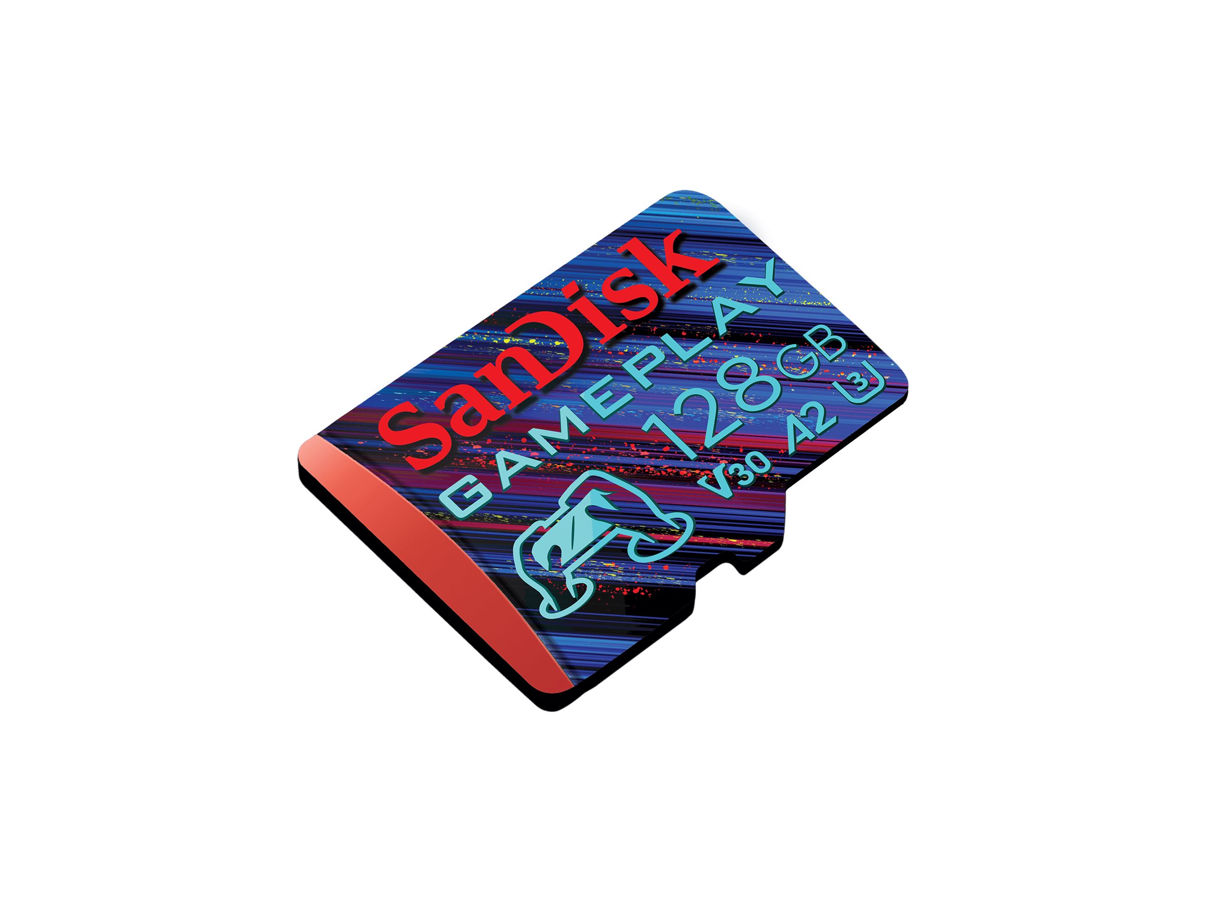 SanDisk GamePlay - Flash-Speicherkarte - 128