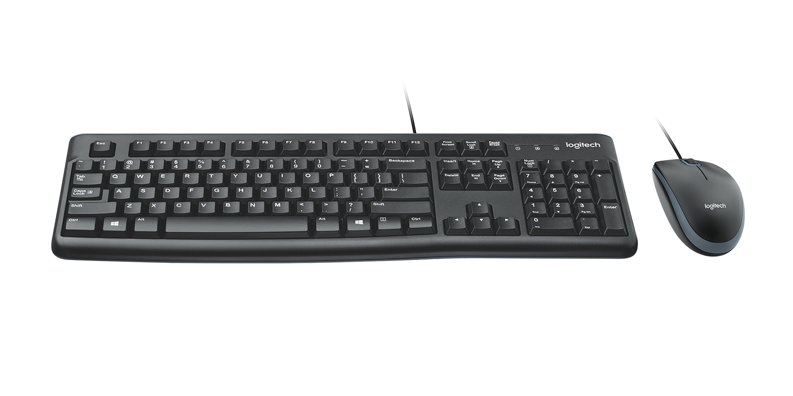 Logitech MK120 - Tastatur-und-Maus-Set - USB