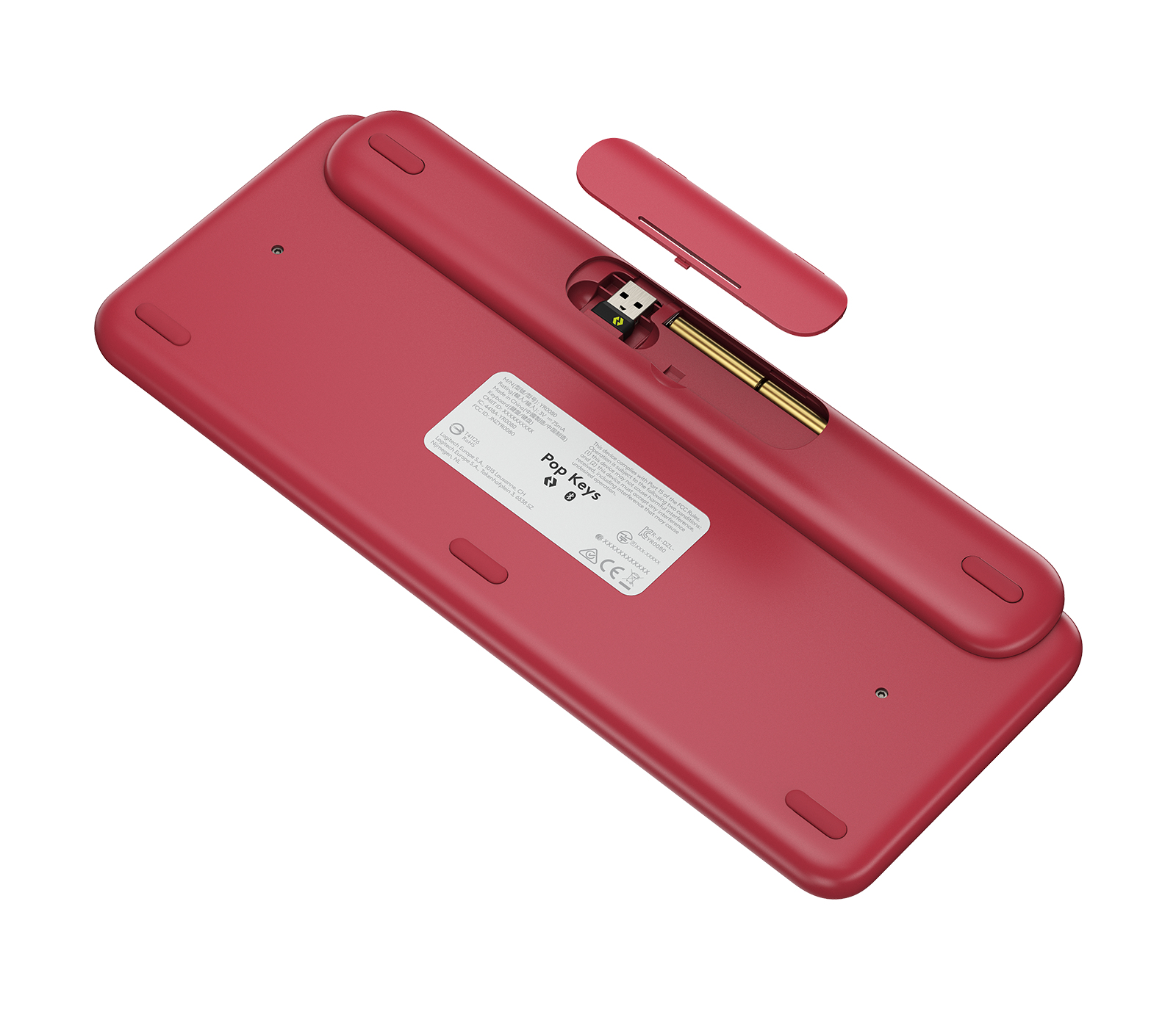 Logitech POP Keys - Tastatur - kabellos - Bluetooth 5.1, Bluetooth LE