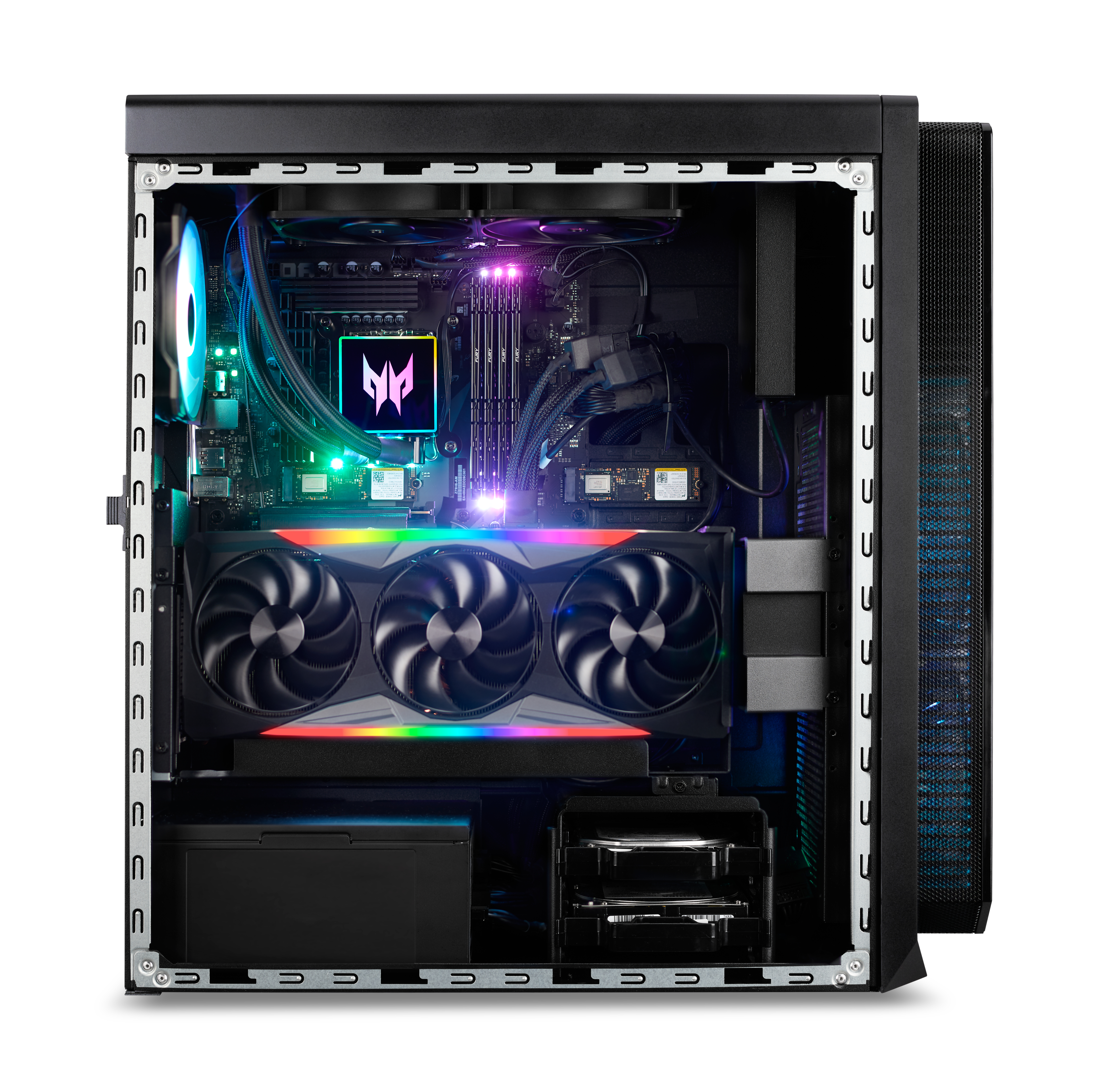 Acer Predator Orion 7000 PO7-650, Intel® Core? i7, i7-13700KF, 32 GB, 1 TB, Windows 11 Home, 64-Bit