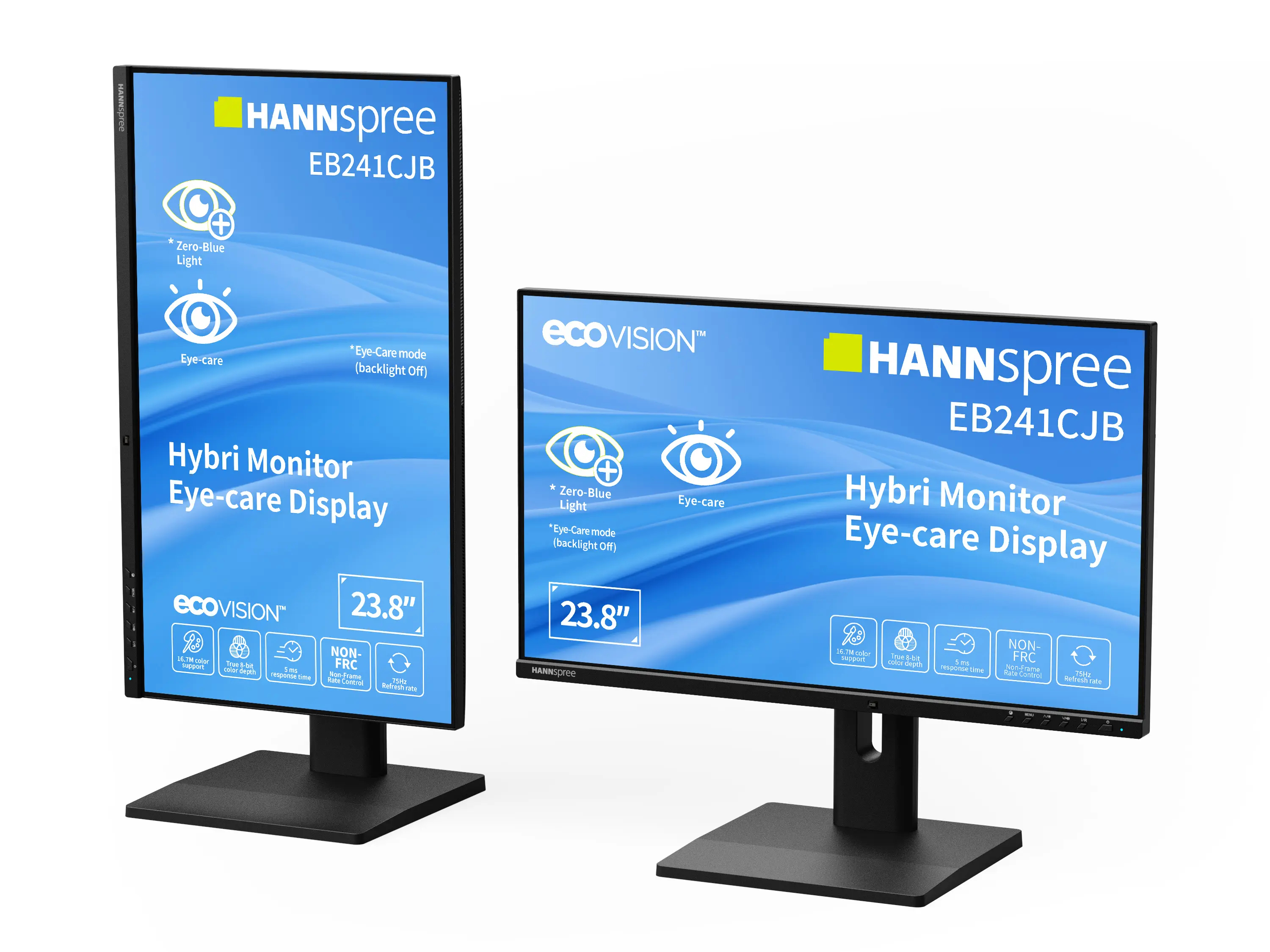 Hanns.G Hannspree Hybri - LED-Monitor - 60.5 cm (23.8")