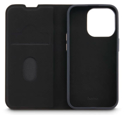 Hama Eco Premium, Folio, Apple, iPhone 15 Pro, 15,5 cm (6.1"), Schwarz