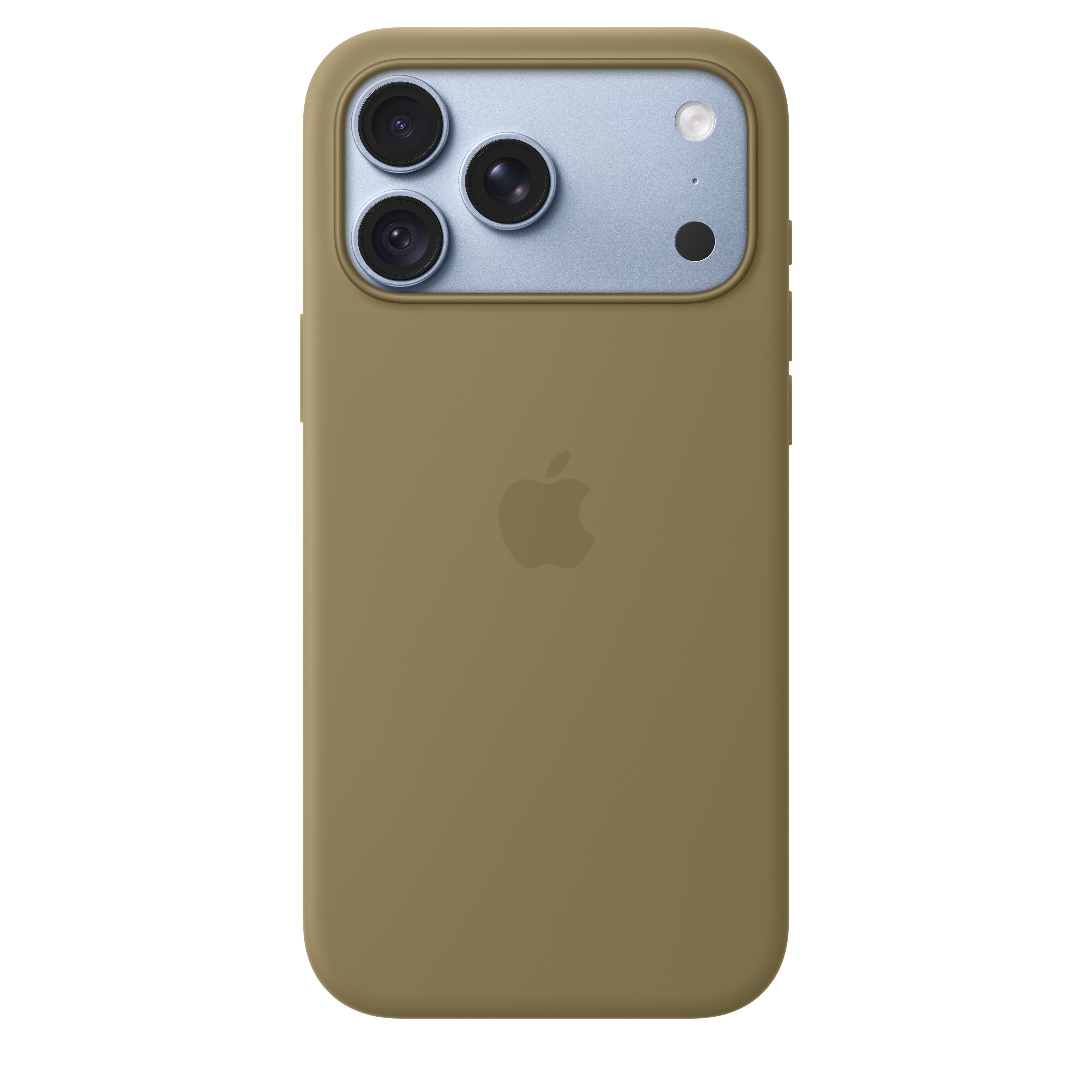 Apple iPhone 18 Pro Max Silicone Case with MagSafe Olive