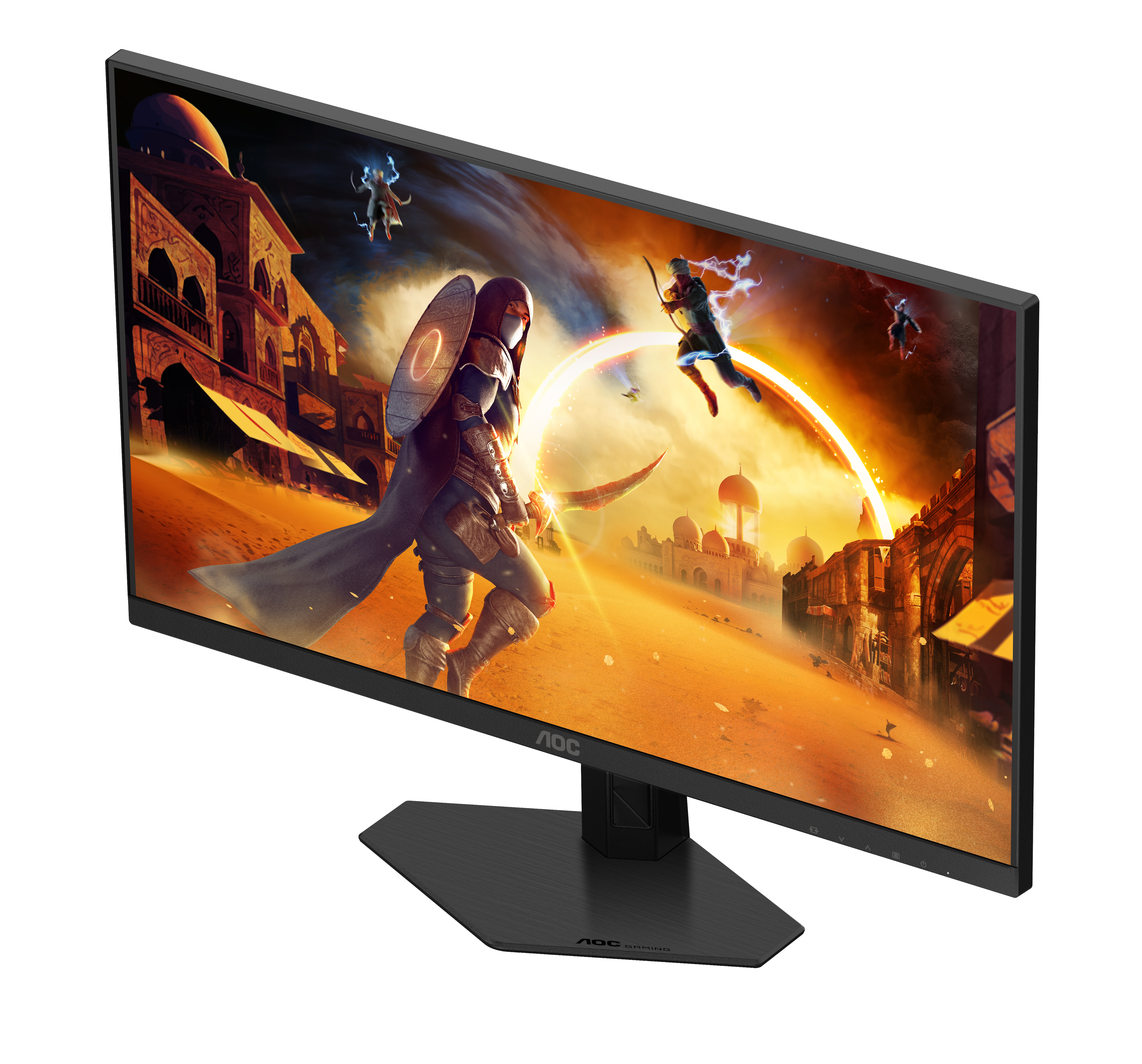 AOC G4 24G4ZRE, 60,5 cm (23.8"), 1920 x 1080 Pixel, Full HD, LED, 1 ms, Schwarz, Rot