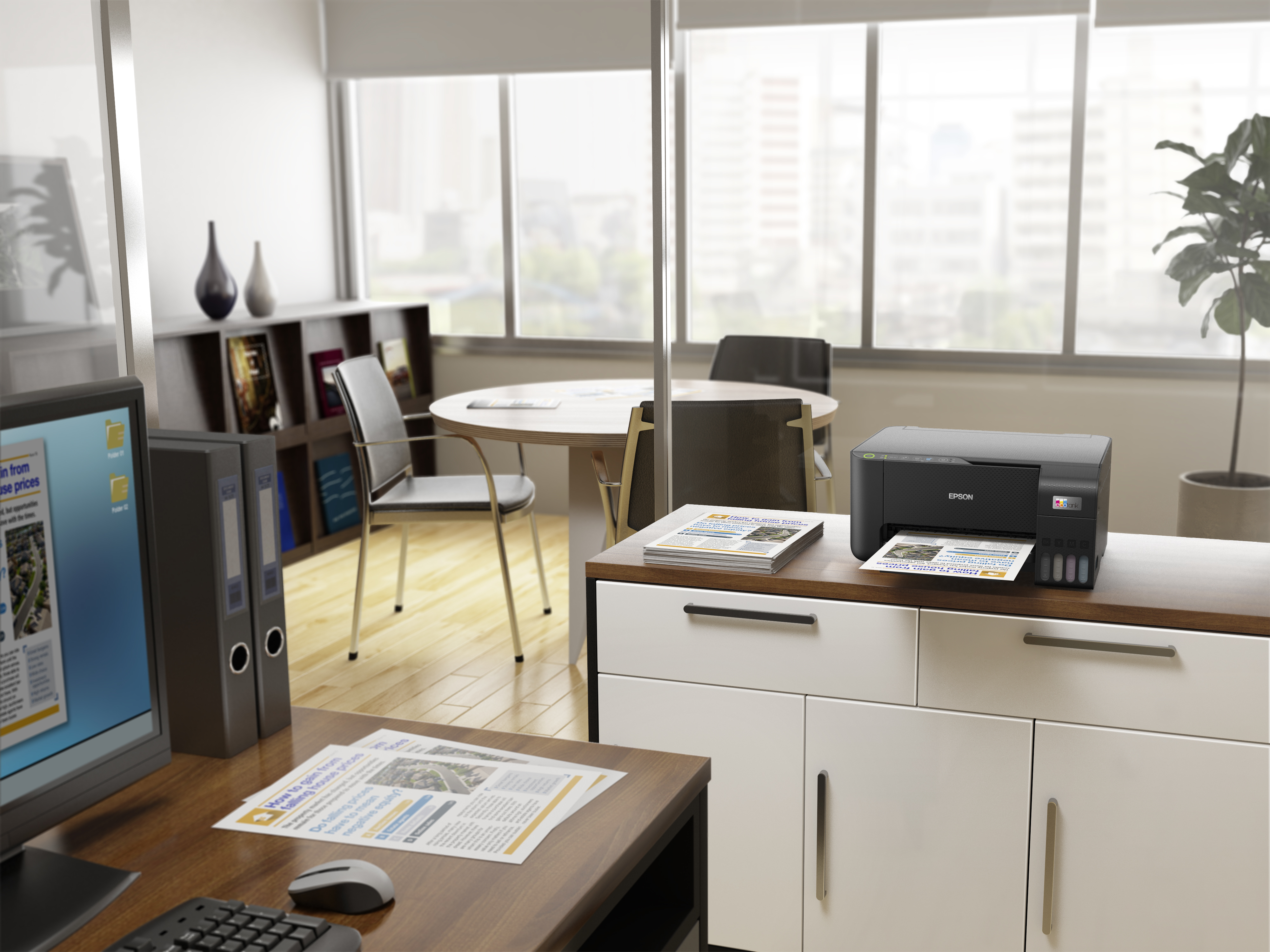 Epson EcoTank ET-2815 - Multifunktionsdrucker - Farbe - Tintenstrahl - wiederbefüllbar - A4 (Medien)