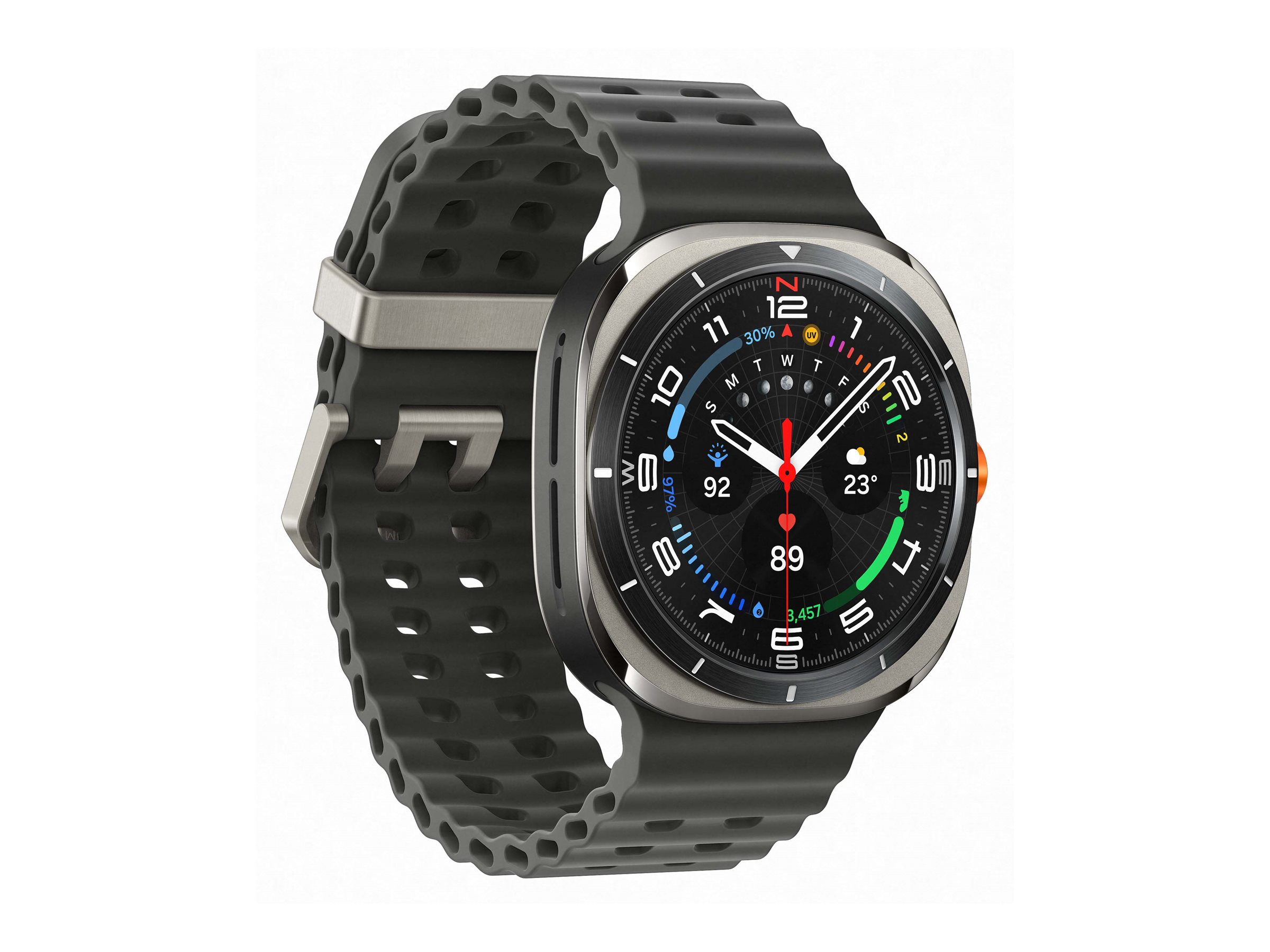 Samsung Galaxy Watch Ultra, Titanium Silver, 47 mm, Marineband