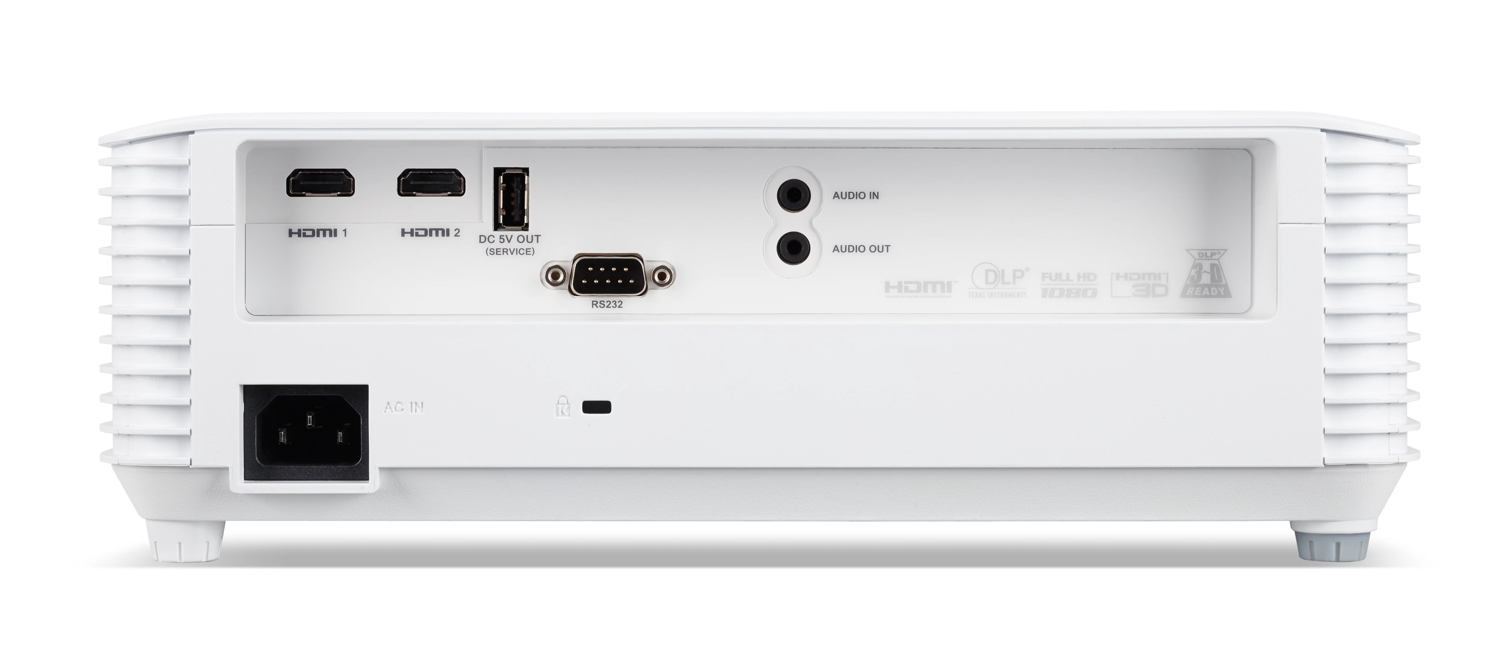Acer H6560 - DLP-Projektor - tragbar - 3D - 5200 ANSI-Lumen - Full HD (1920 x 1080)