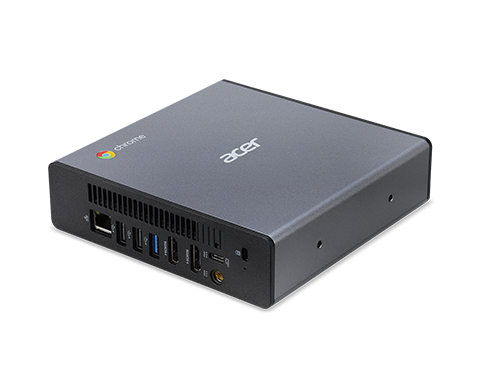 Acer Chromebox CXI4, 2,1 GHz, Intel® Core? i3, i3-10110U, 8 GB, 64 GB, ChromeOS