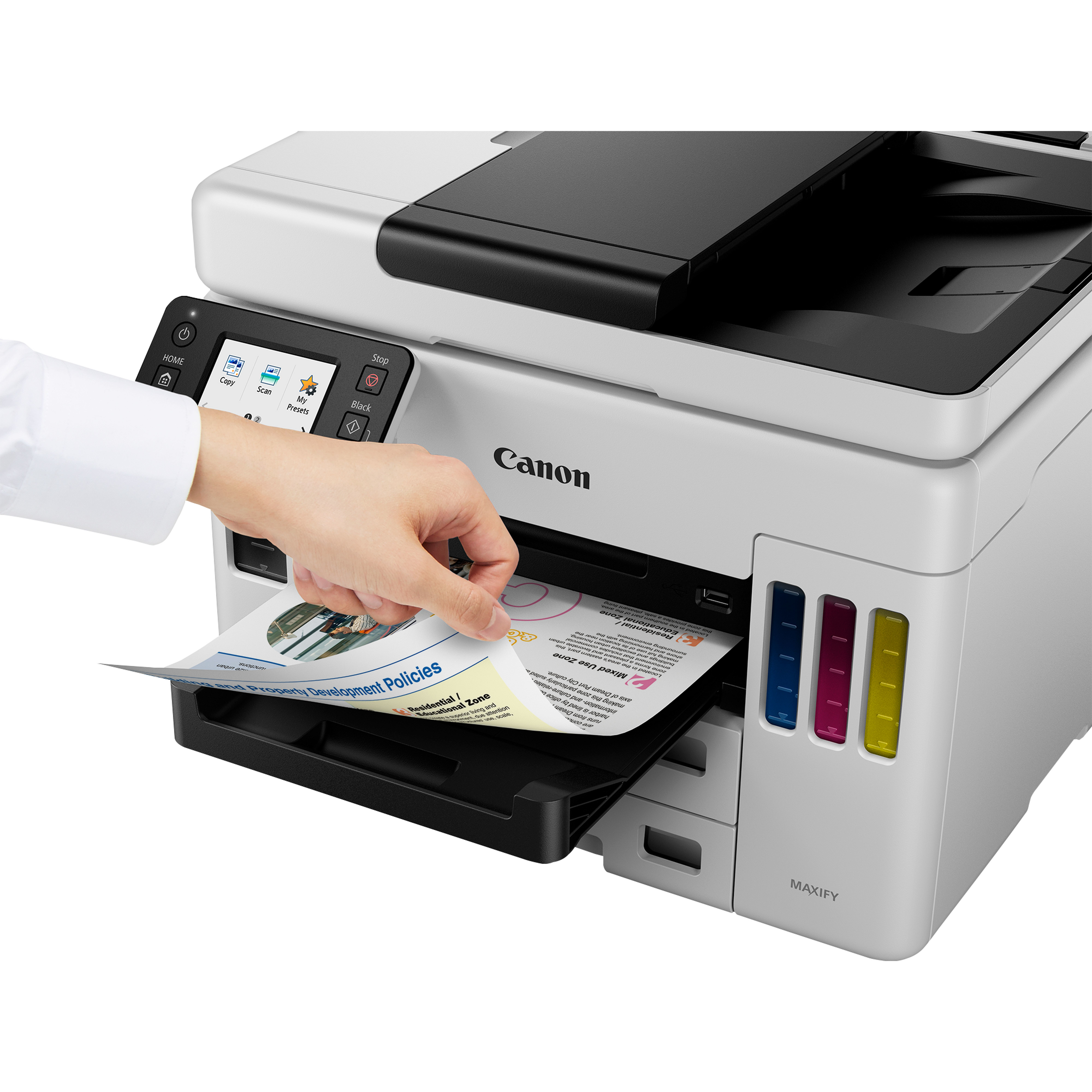 Canon MAXIFY GX7050, Multifunktionsdrucker, Farbe, Tintenstrahl, nachfüllbar