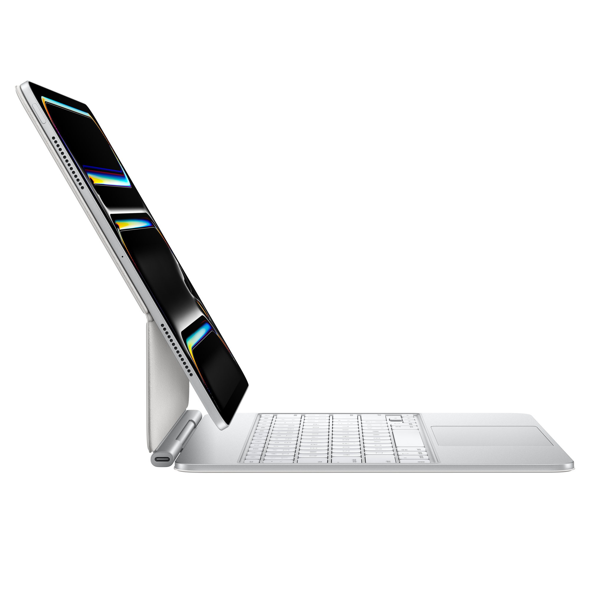 Apple Magic Keyboard - Tastatur und Foliohülle - mit Trackpad - hinterleuchtet - Apple Smart connect