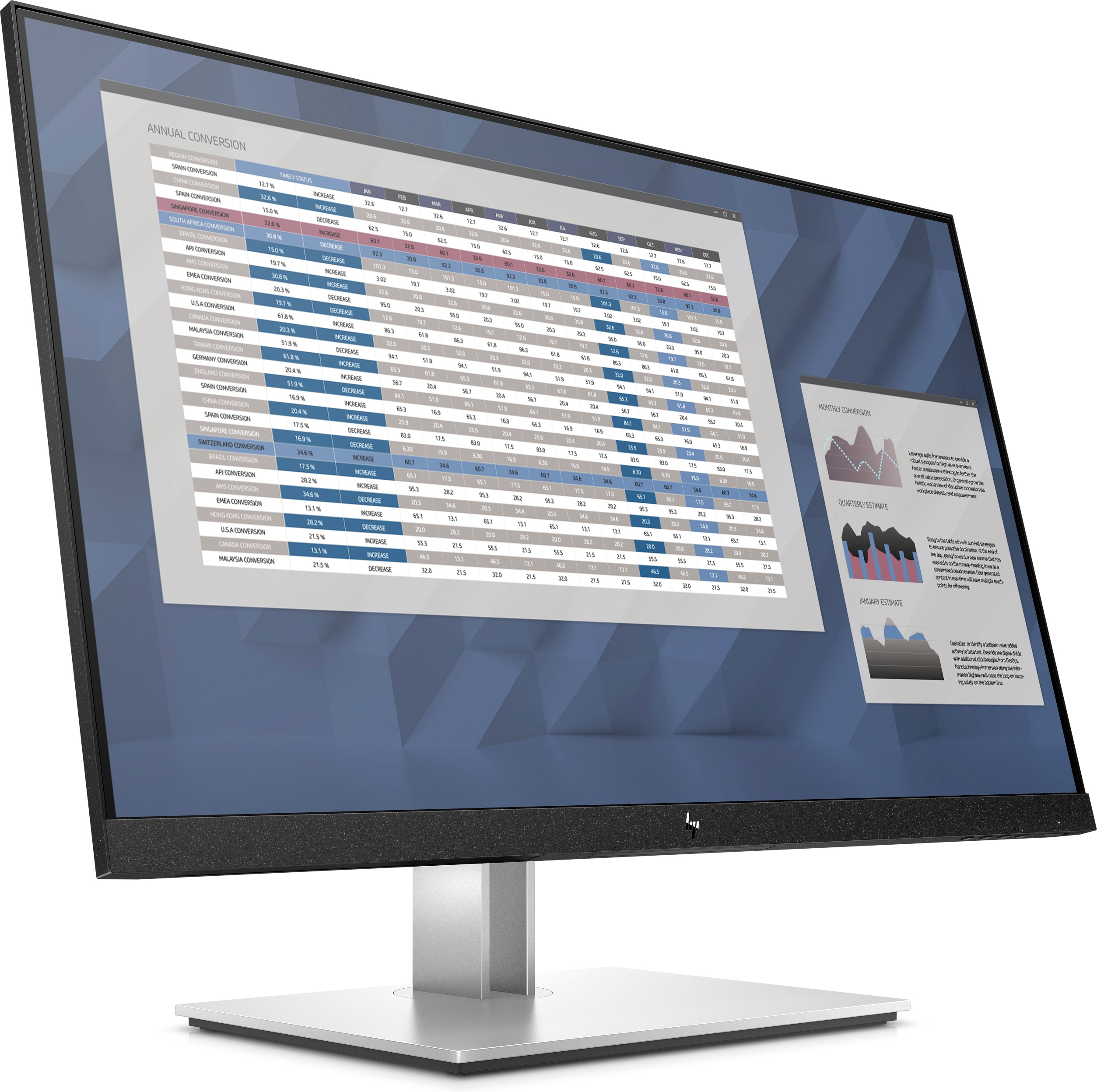 HP E27 G4 - E-Series - LED-Monitor - 68.6 cm (27")
