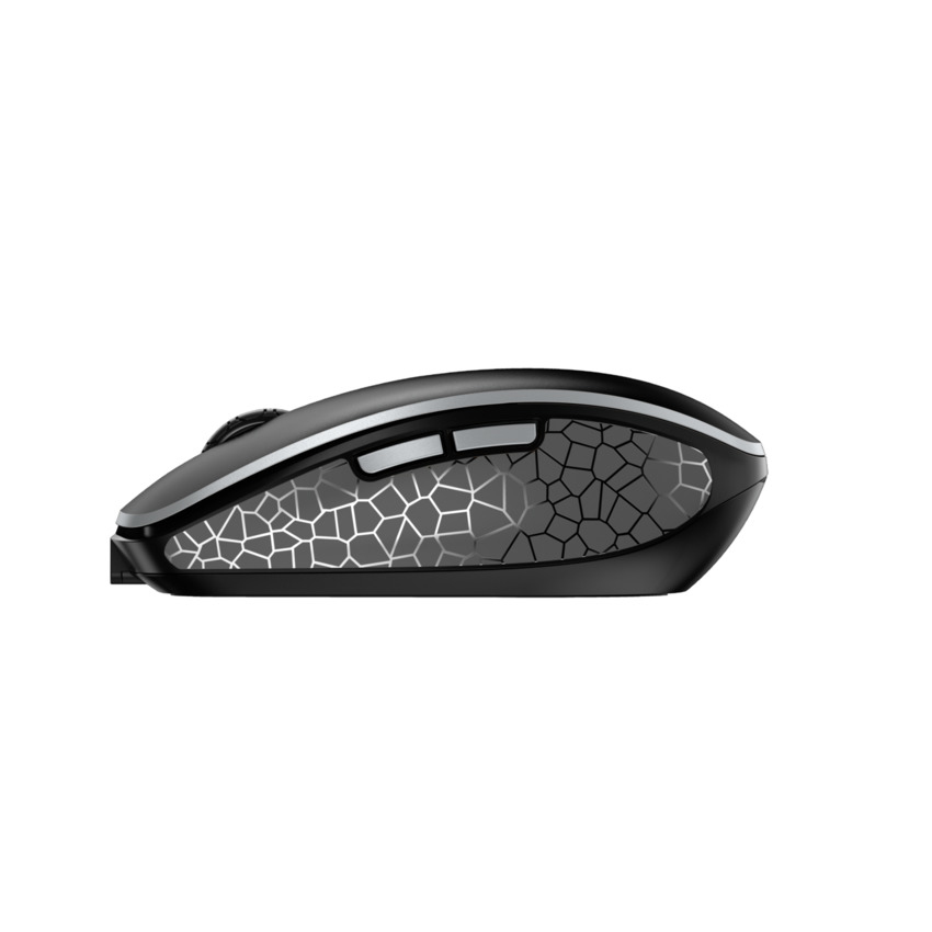 Cherry MW 9100 - Maus - 6 Tasten - kabellos - 2.4 GHz, Bluetooth 4.0 - kabelloser Empfänger (USB)