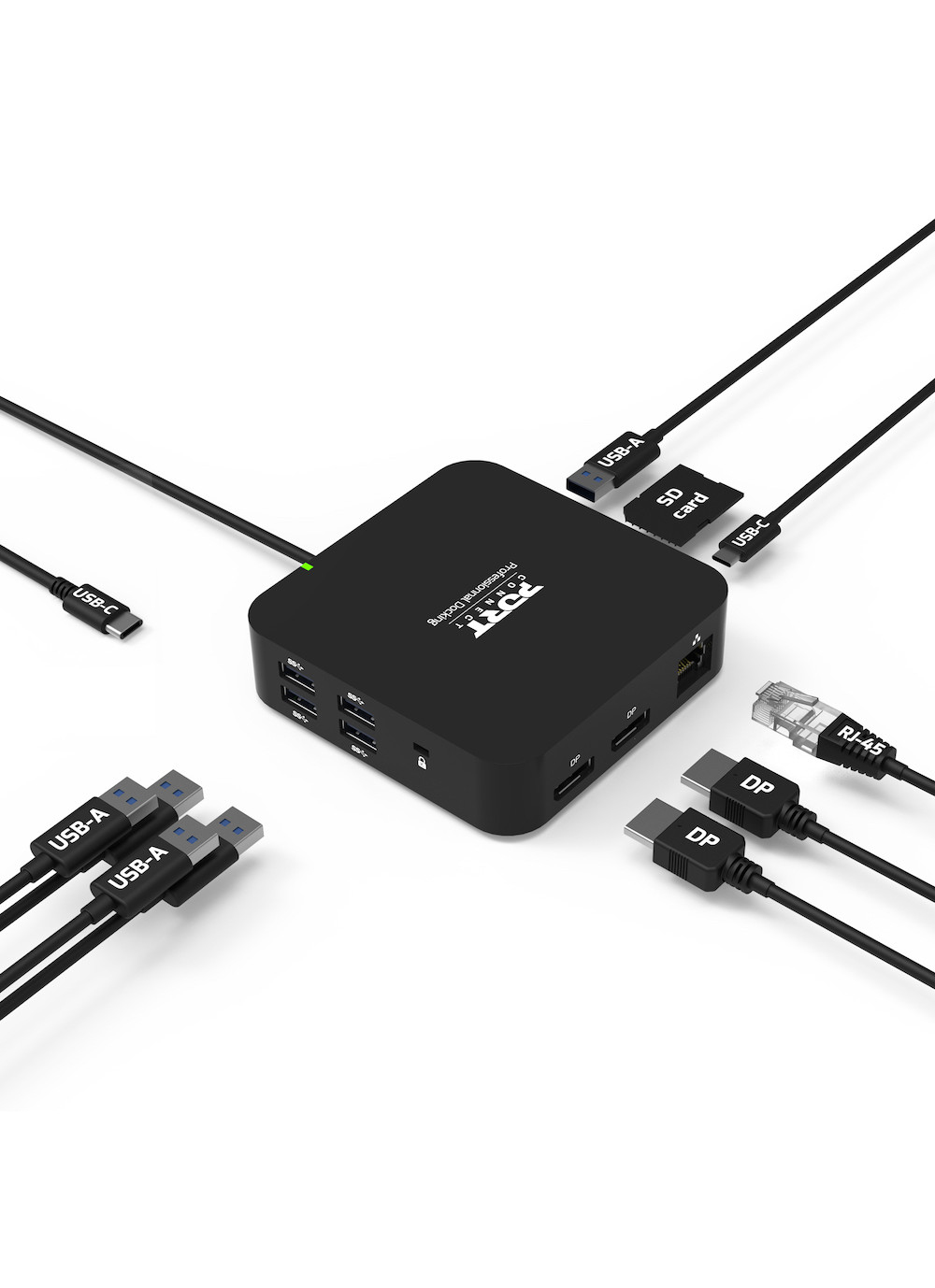 PORT Designs PORT connect USB-C 2X4K TRAVEL - Dockingstation