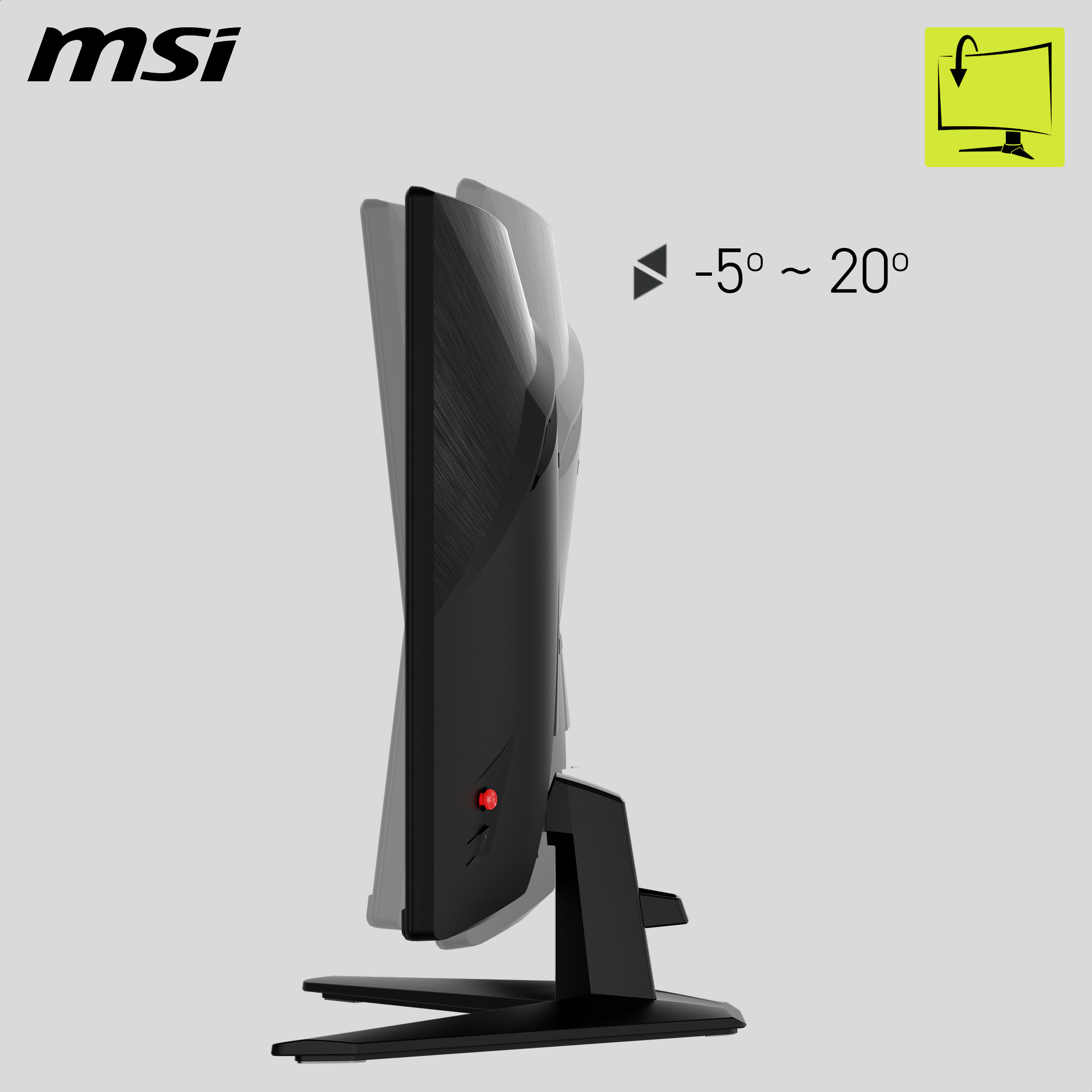 MSI MAG 274CQFDE curved, 27" WQHD, 180Hz, 0.5 ms, HDR, Adaptive-Sync