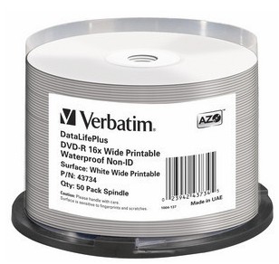 Verbatim DataLifePlus - 50 x DVD-R - 4.7 GB 16x