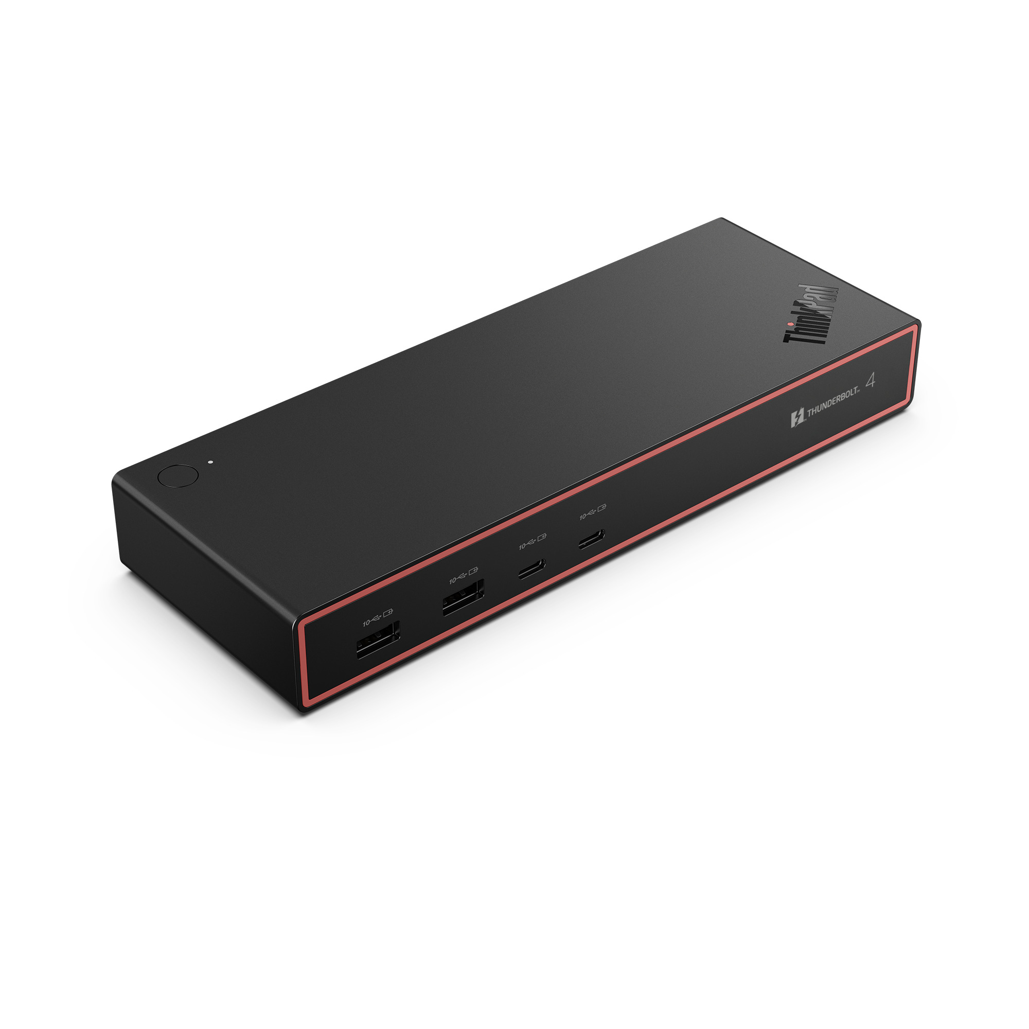Lenovo 40BG0135GE, Andocken, Thunderbolt 4, 100 W, 2500 Mbit/s, Schwarz, Eclipse Black
