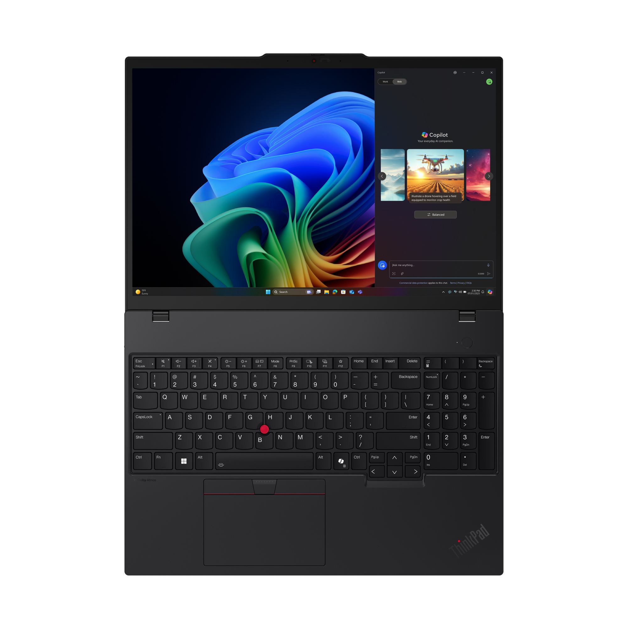Lenovo ThinkPad T16 Gen 4, 16" WUXGA, AMD Ryzen AI 7 PRO 350, 32GB RAM, 1TB SSD, Win11 Pro