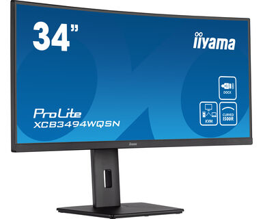 Iiyama ProLite XCB3494WQSN-B5 - LED-Monitor - gebogen - 86.4 cm (34")