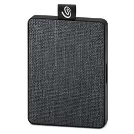 Seagate One Touch SSD schwarz 500GB, USB 3.0 Micro-B
