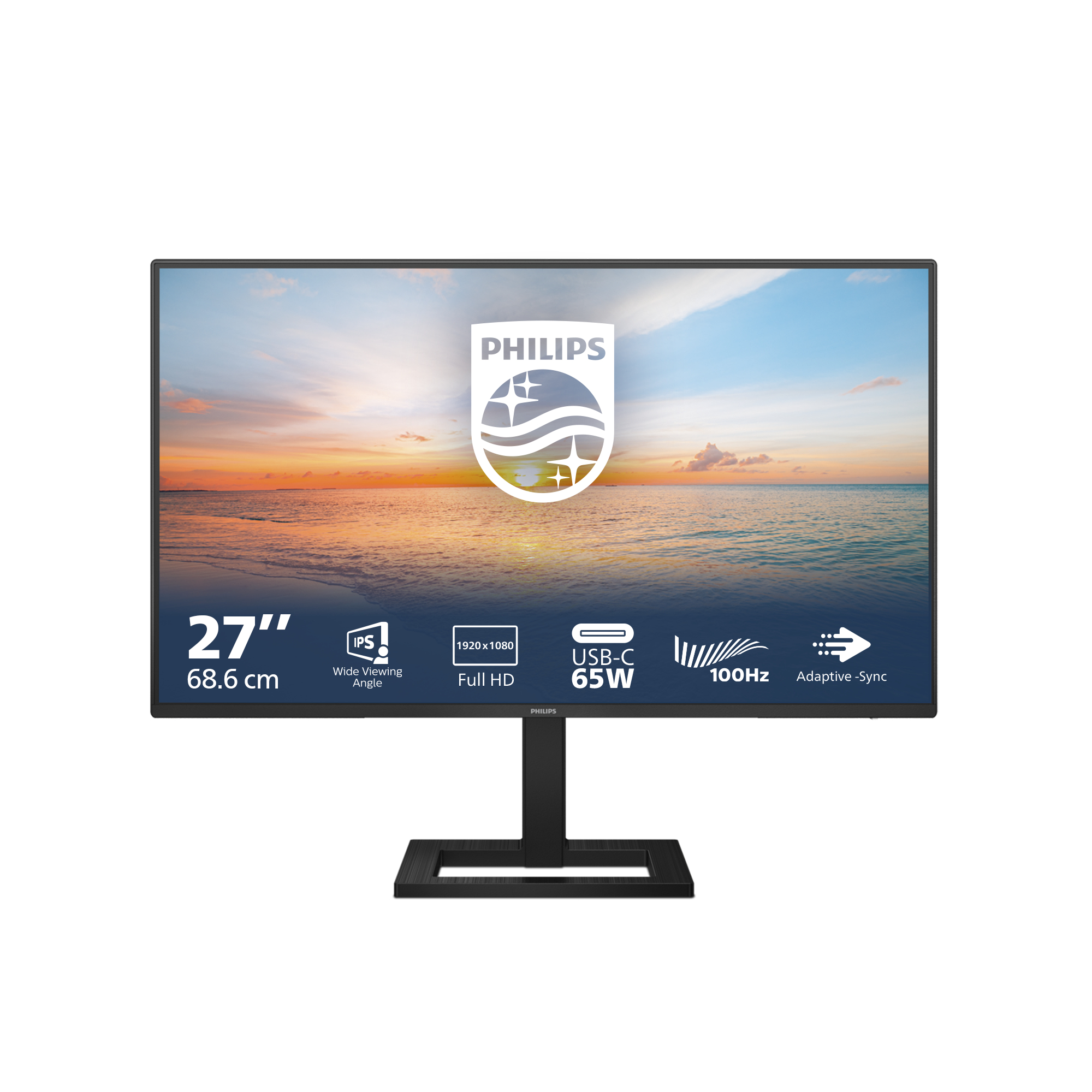 Philips 27E1N1300AE Monitor 68.6cm (27") Full HD, IPS, 5ms, HDMI, Displayport