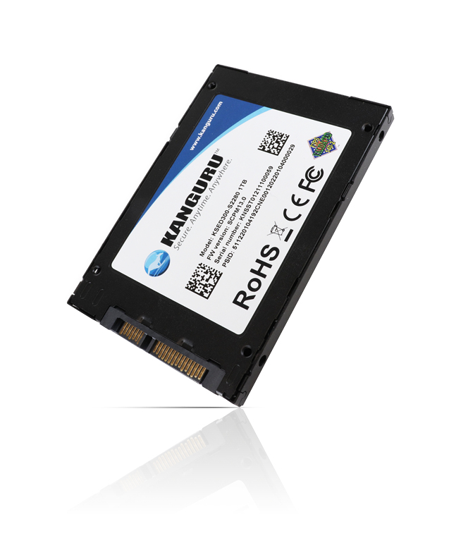 Kanguru Solutions Kanguru Defender - SSD - verschlüsselt - 2 TB - intern - 2.5" (6.4 cm)