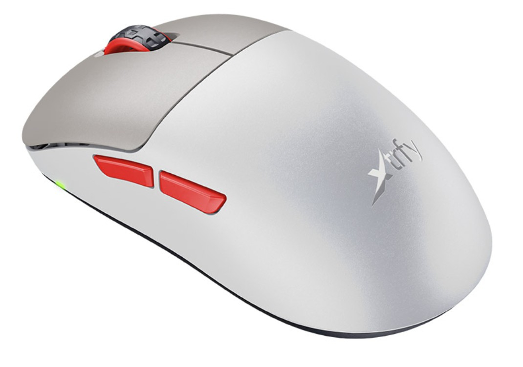 Cherry Xtrfy M8 - Maus - optisch - 5 Tasten - kabellos - 2.4 GHz - kabelloser Empfänger (USB)