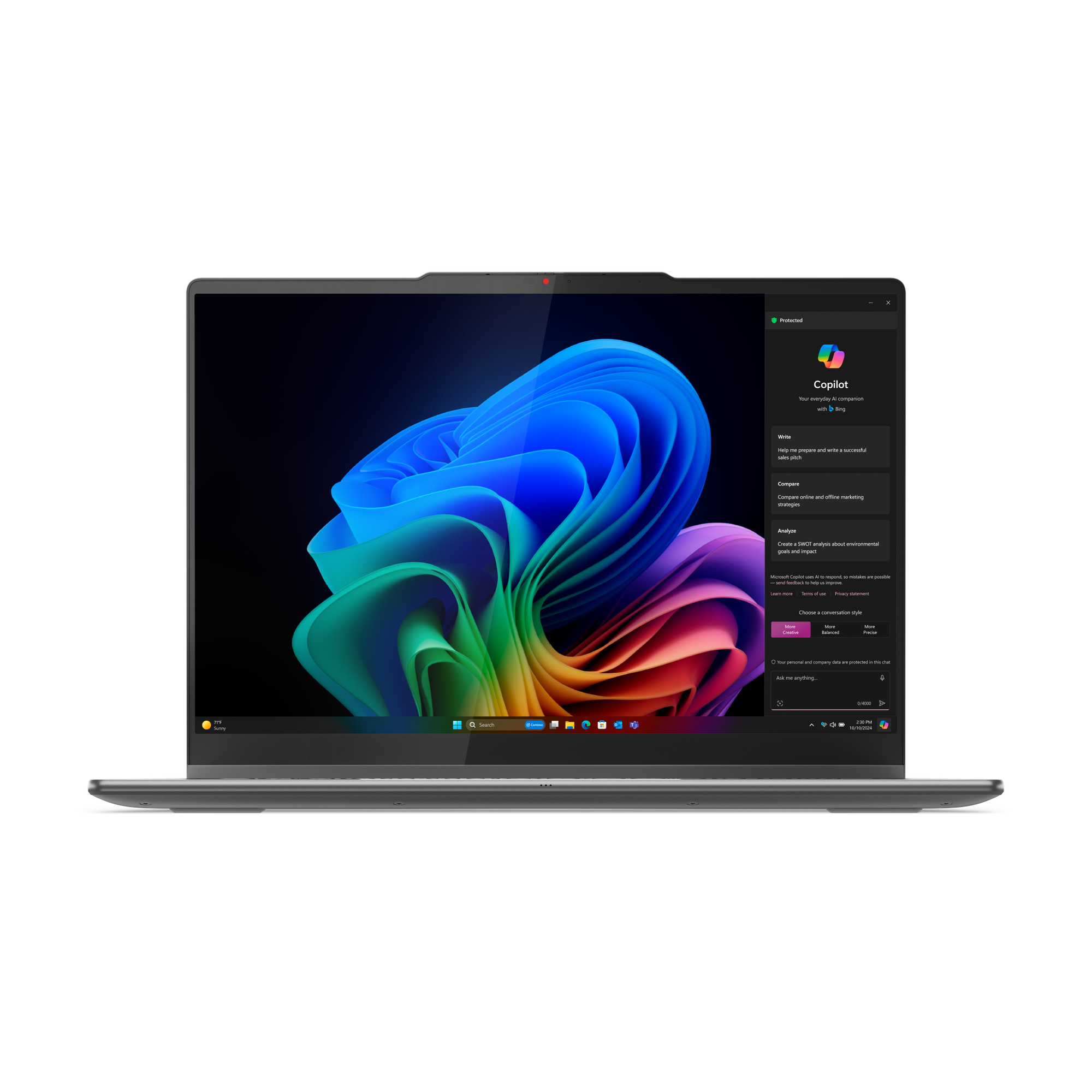 Lenovo Yoga 7 2-in-1 14ILL10, 14" 2.8K WQXGA+ Touch, Core Ultra 7 256V, 16GB RAM, 1TB SSD, Win11