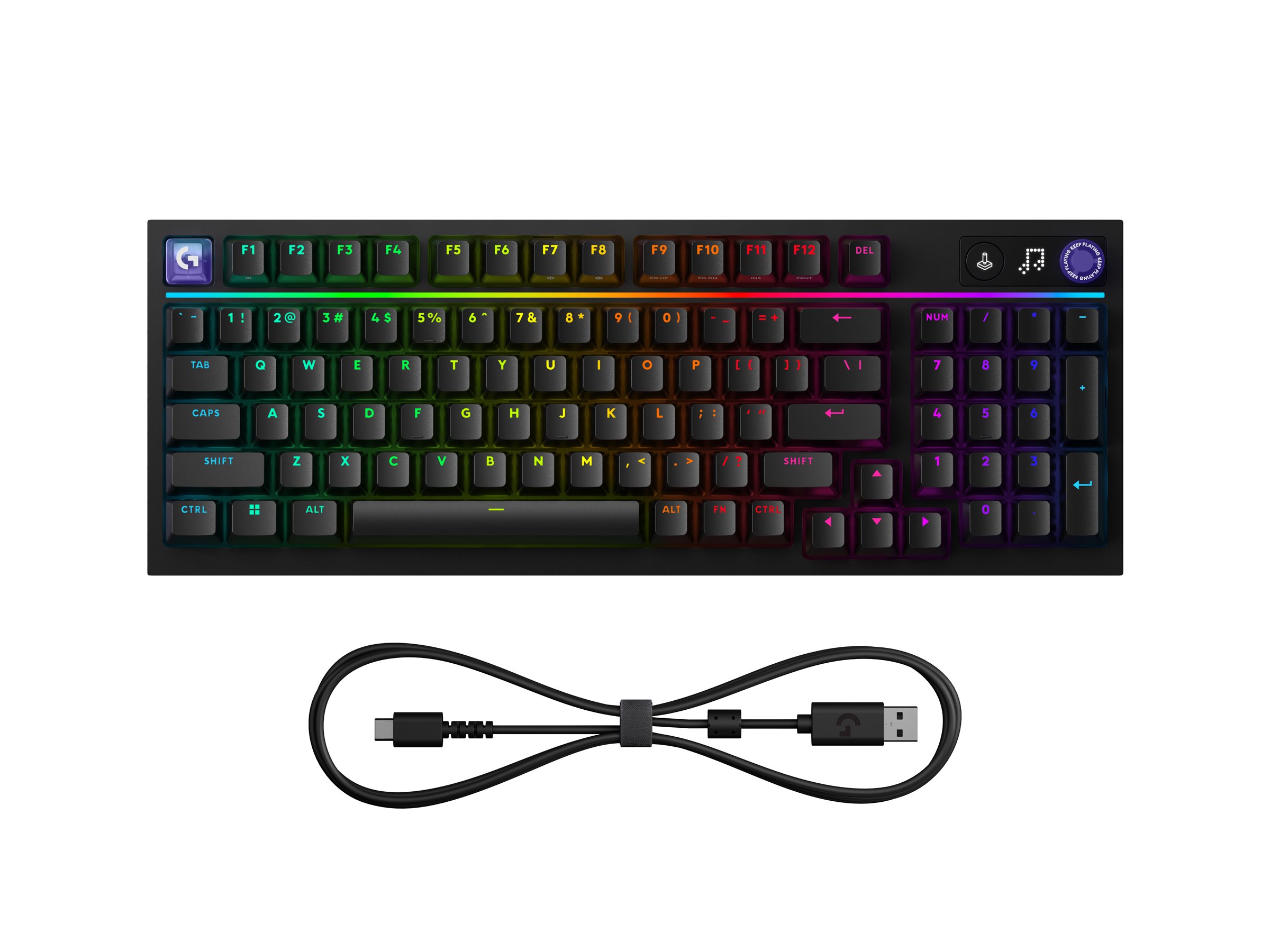 Logitech G G316 X 98 - Tastatur - 98% - full
