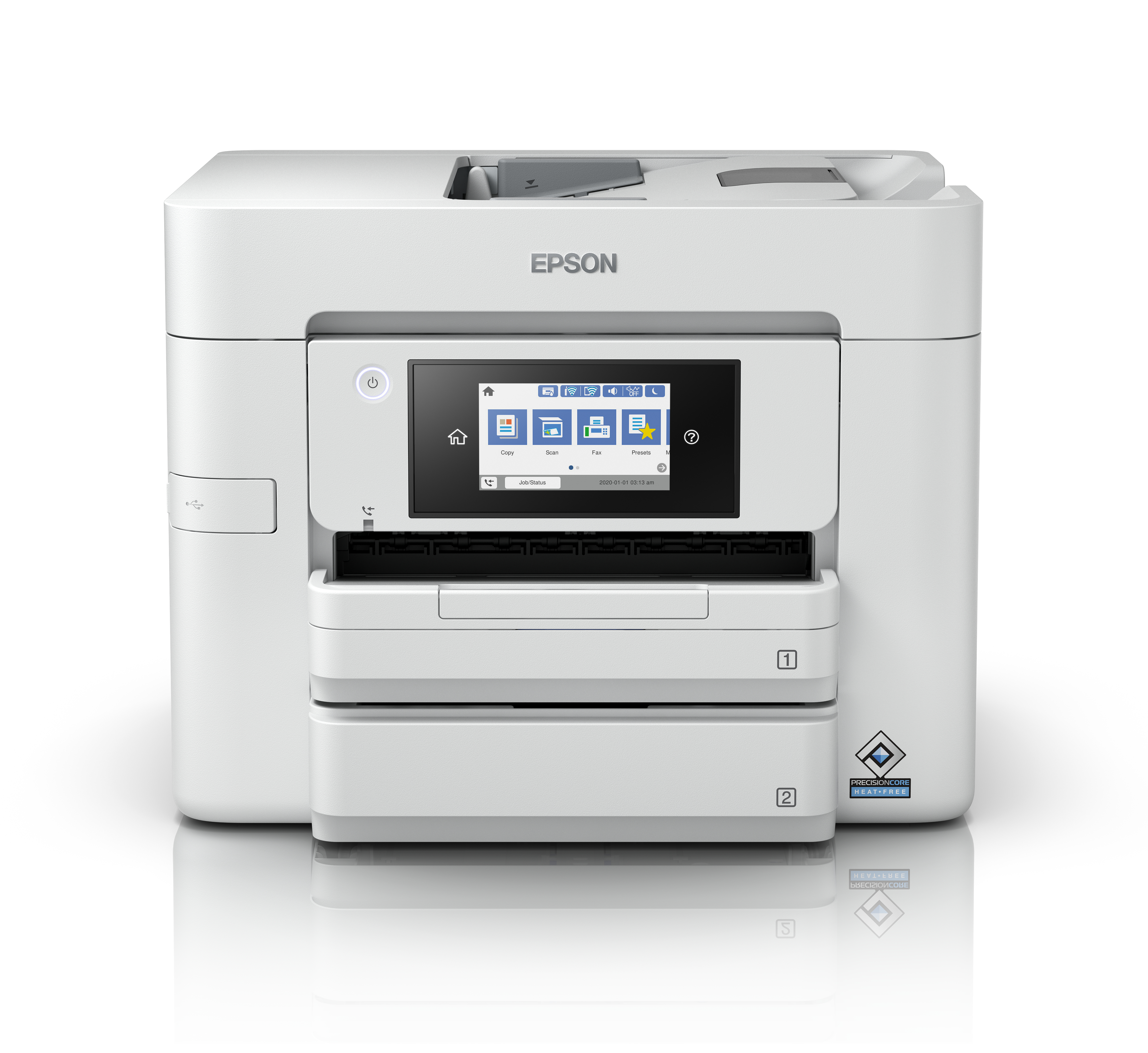 Epson WorkForce Pro WF-C4810DTWF - Multifunktionsdrucker - Farbe - Tintenstrahl - A4/Legal (Medien)