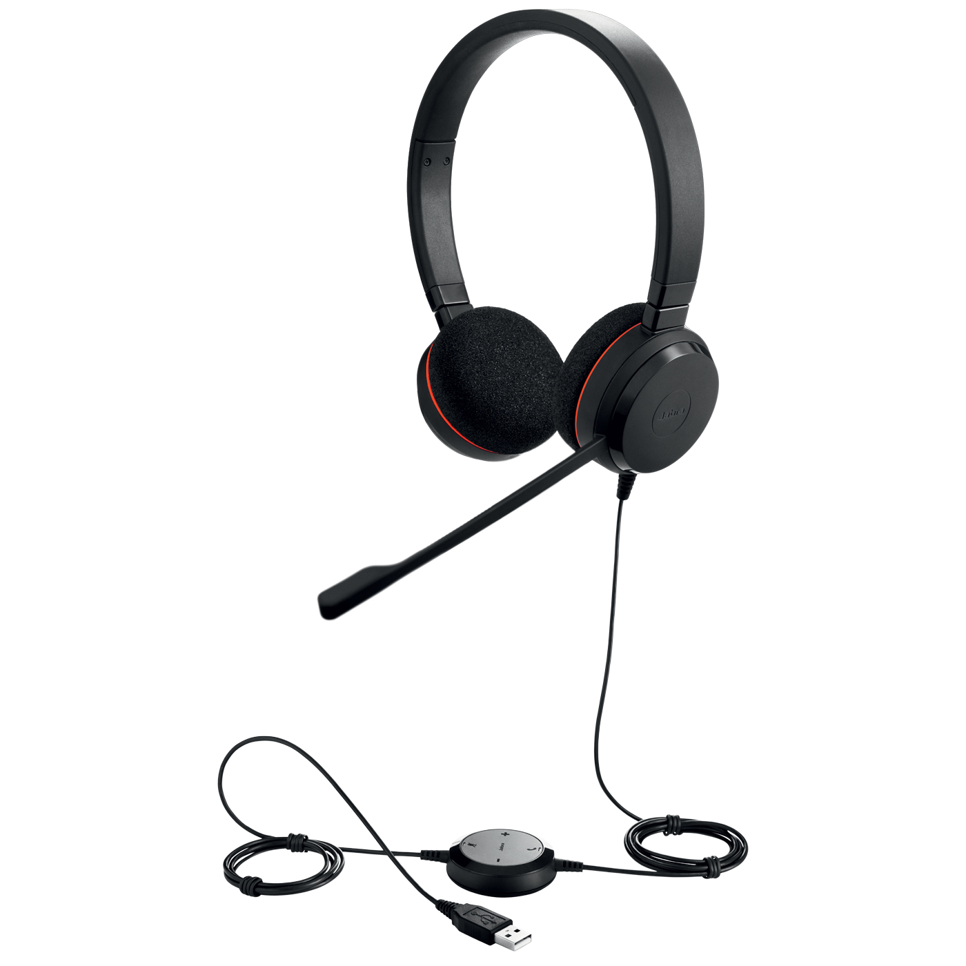 Jabra Evolve 20 UC stereo - Headset - On-Ear