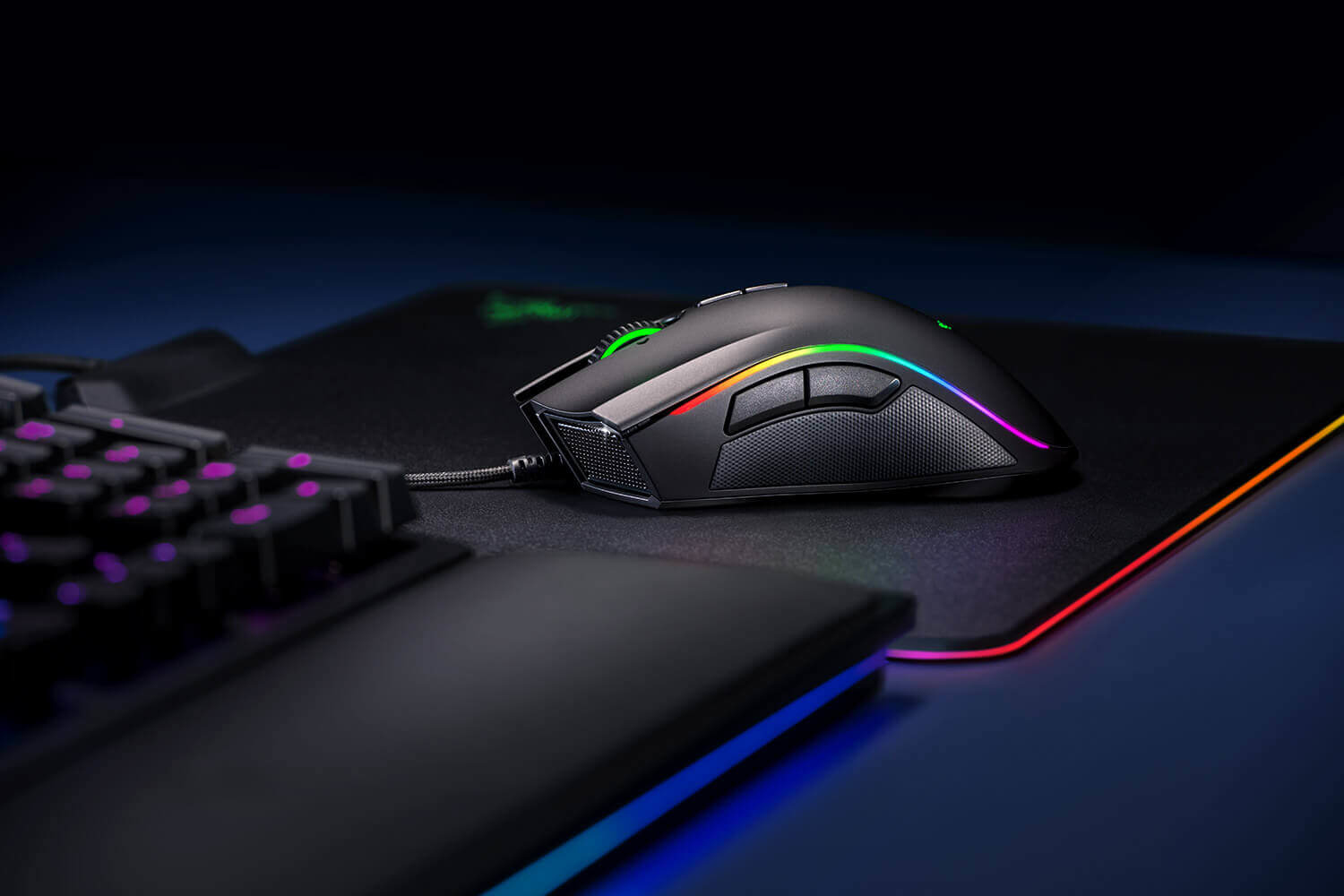 Razer Mamba Elite - Maus - ergonomisch - Für