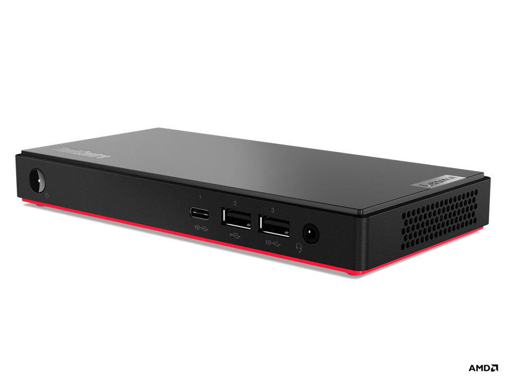 Lenovo ThinkCentre M75n 11G4 - Thin Client - Nano - 1 x Ryzen 3 Pro 3300U / 2.1 GHz - RAM 8 GB - SSD