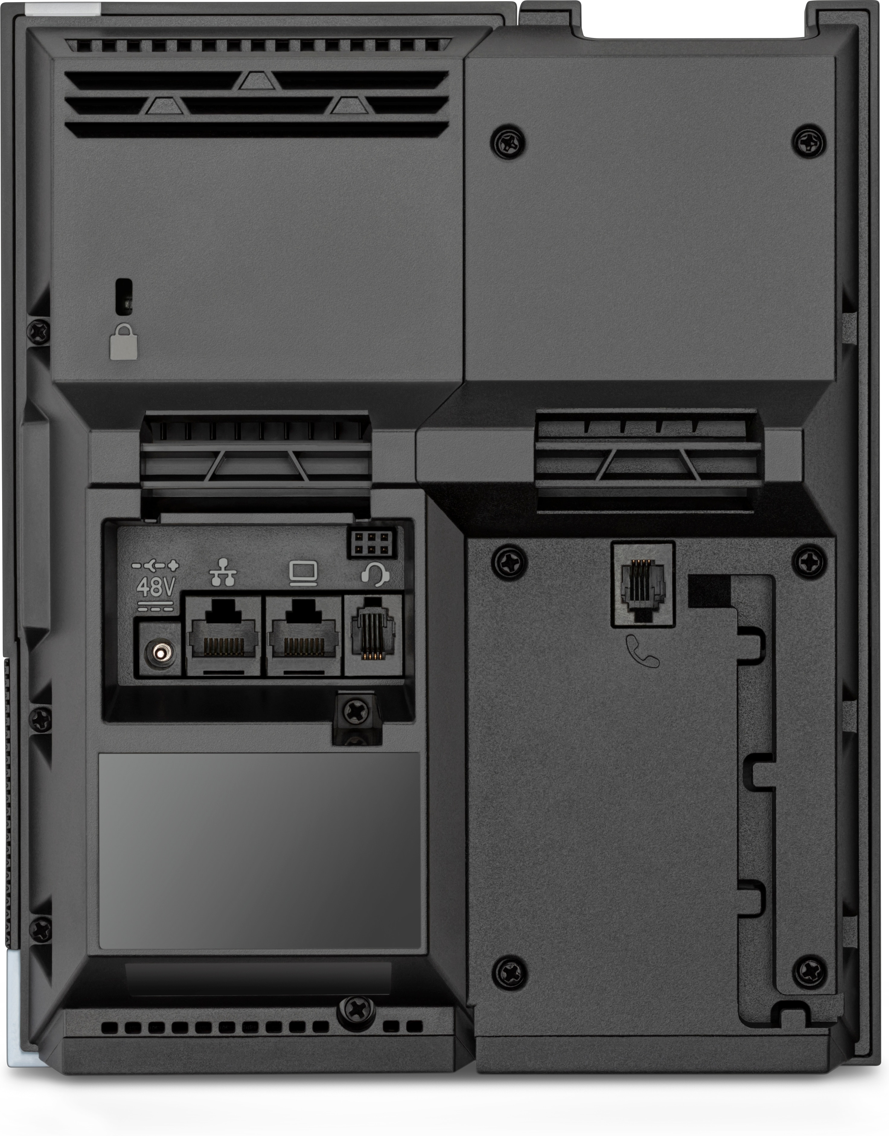 HP POLY CCX 505 Business-Medientelefon mit Open SIP und PoE-fähig, IP-Telefon, Schwarz, Kabelgebunde