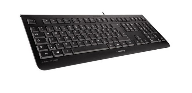 Cherry KC 1000 - Tastatur - Spanisch - Schwarz