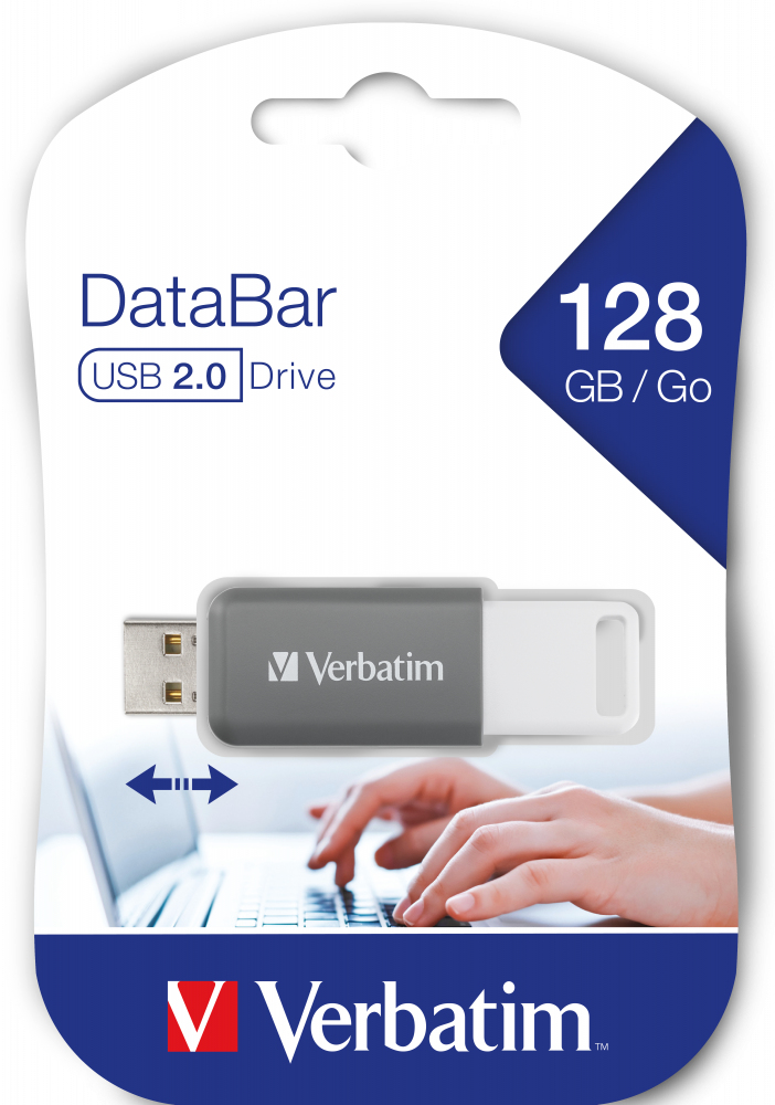 Verbatim DataBar - USB-Flash-Laufwerk - 128 GB