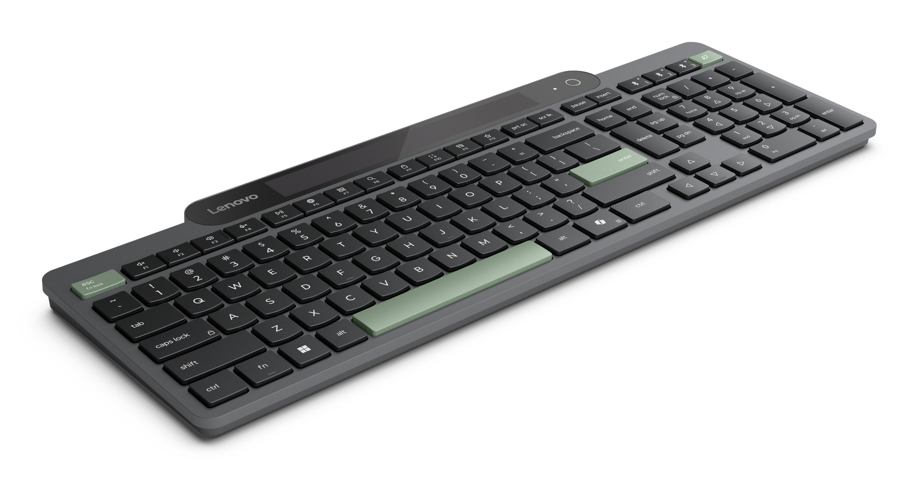 Lenovo Tastatur - selbstladefähig - kabellos