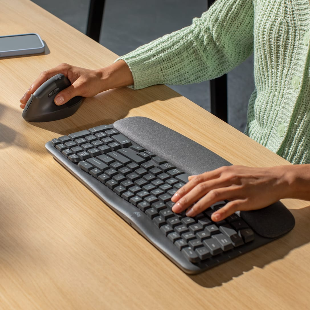 Logitech Wave Keys and Lift Combo - Tastatur-und-Maus-Set