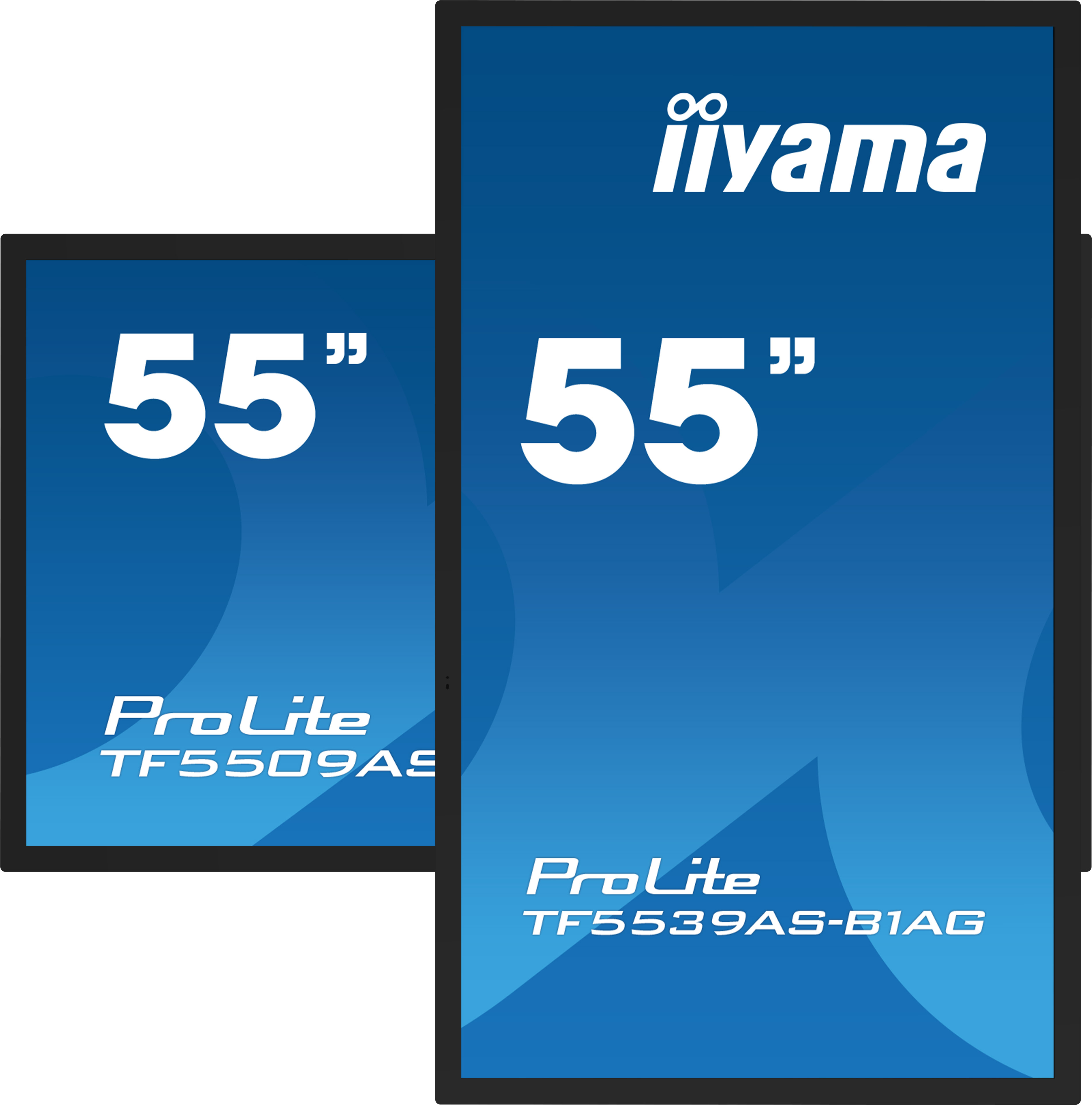 Iiyama TF5539AS-B1AG, Digital Signage Flachbildschirm, 138,7 cm (54.6"), LED, 3840 x 2160 Pixel, 24/