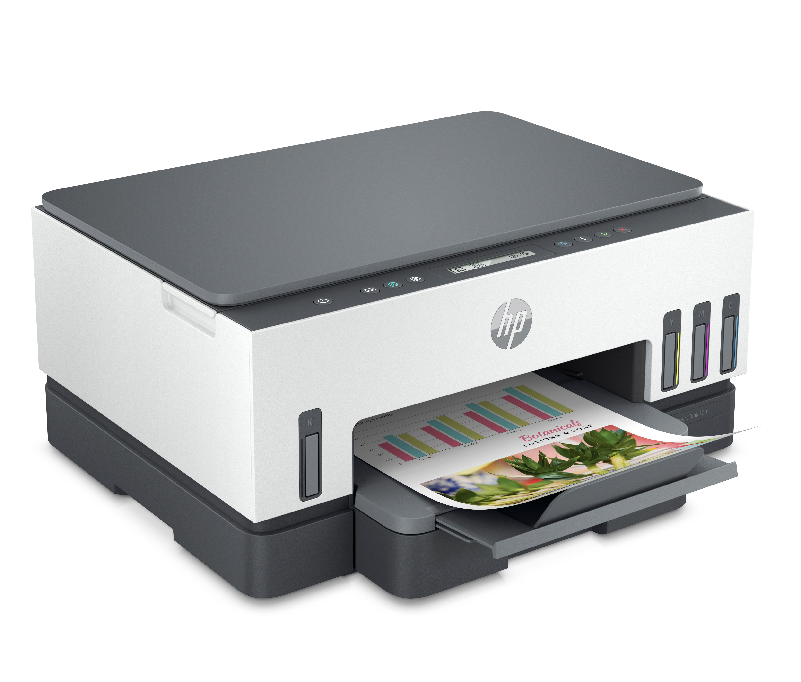 HP Smart Tank 7005 All-in-One - Multifunktionsdrucker - Farbe - Tintenstrahl - wiederbefüllbar - Let