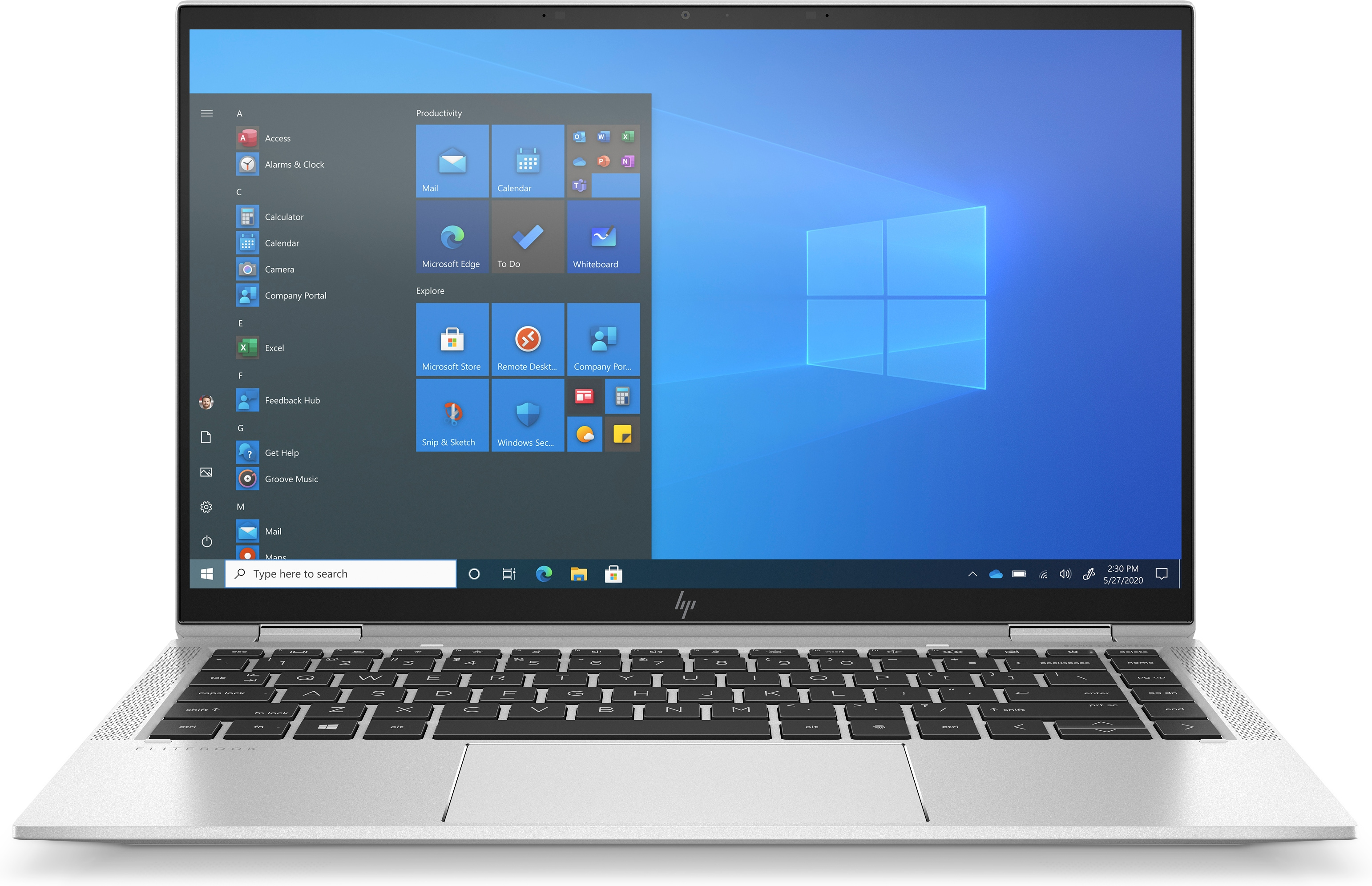 HP EliteBook x360 1040 G8, Intel® Core? i5, 2,4 GHz, 35,6 cm (14"), 1920 x 1080 Pixel, 8 GB, 256 GB