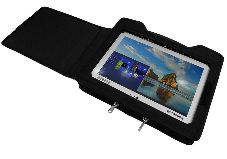 Panasonic Infocase Toughmate Always-On - Flip-Hülle für Tablet - Nylon, PolyCore, Ethylen-Vinylaceta