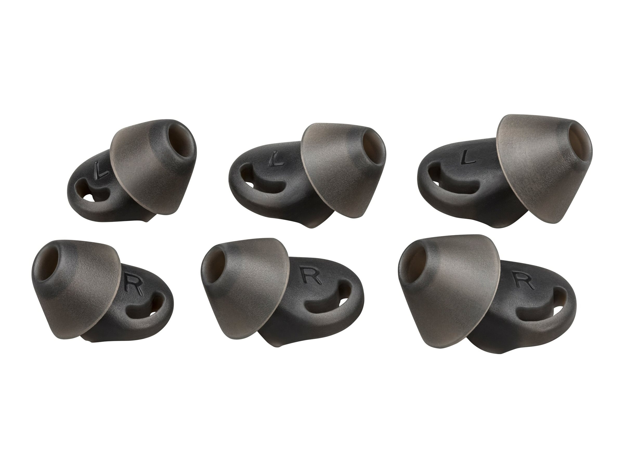 Poly HP Poly - Ohrstöpsel für Bluetooth-Headset - medium - Schwarz (Packung mit 2)