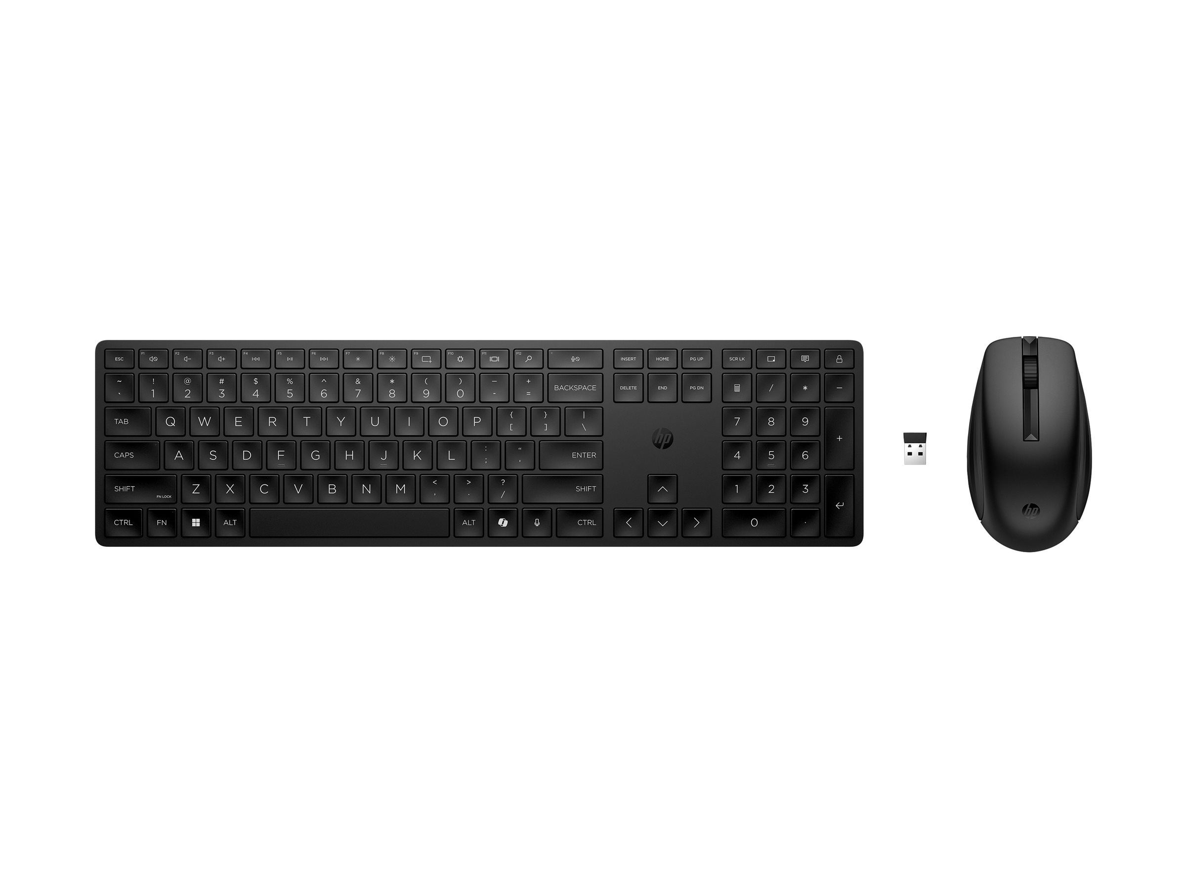 HP 655 - Tastatur-und-Maus-Set - 100% - full