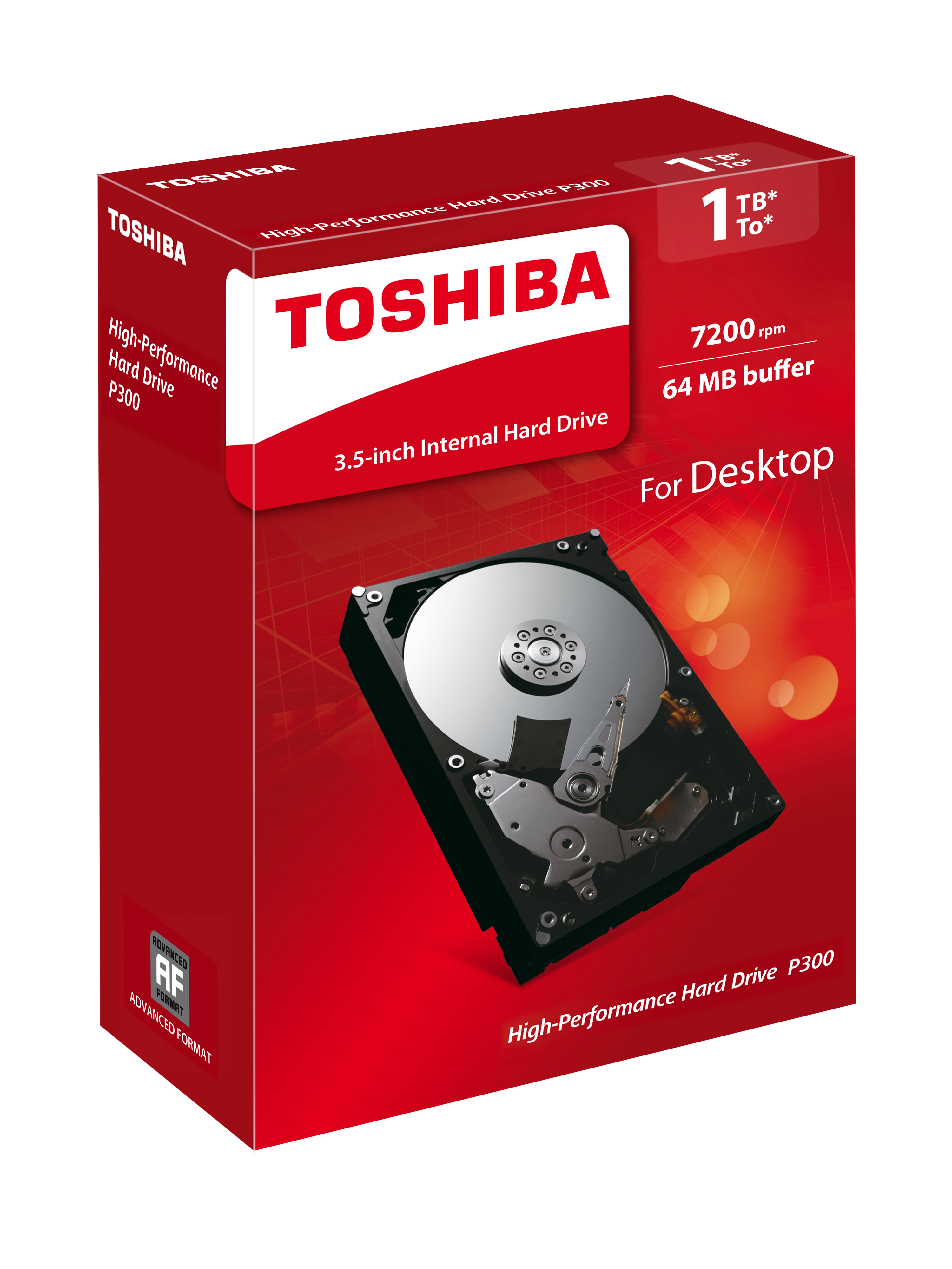 Toshiba P300 Desktop PC 1TB, SATA 6Gb/s, bulk