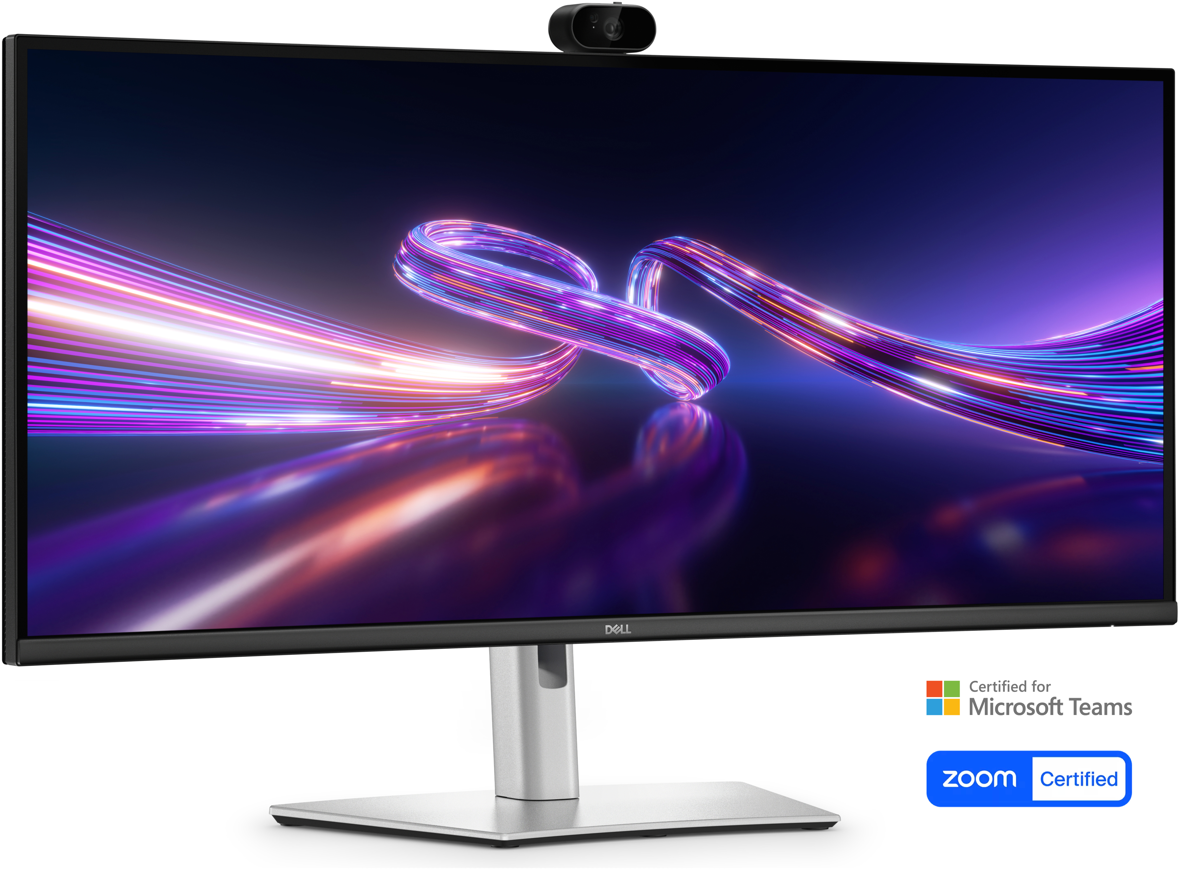 Dell Pro P 34 P3426WEV Curved-Monitor 86.6cm (34.1") UWQHD, IPS, 8ms, HDMI, DP, USB-C, Webcam