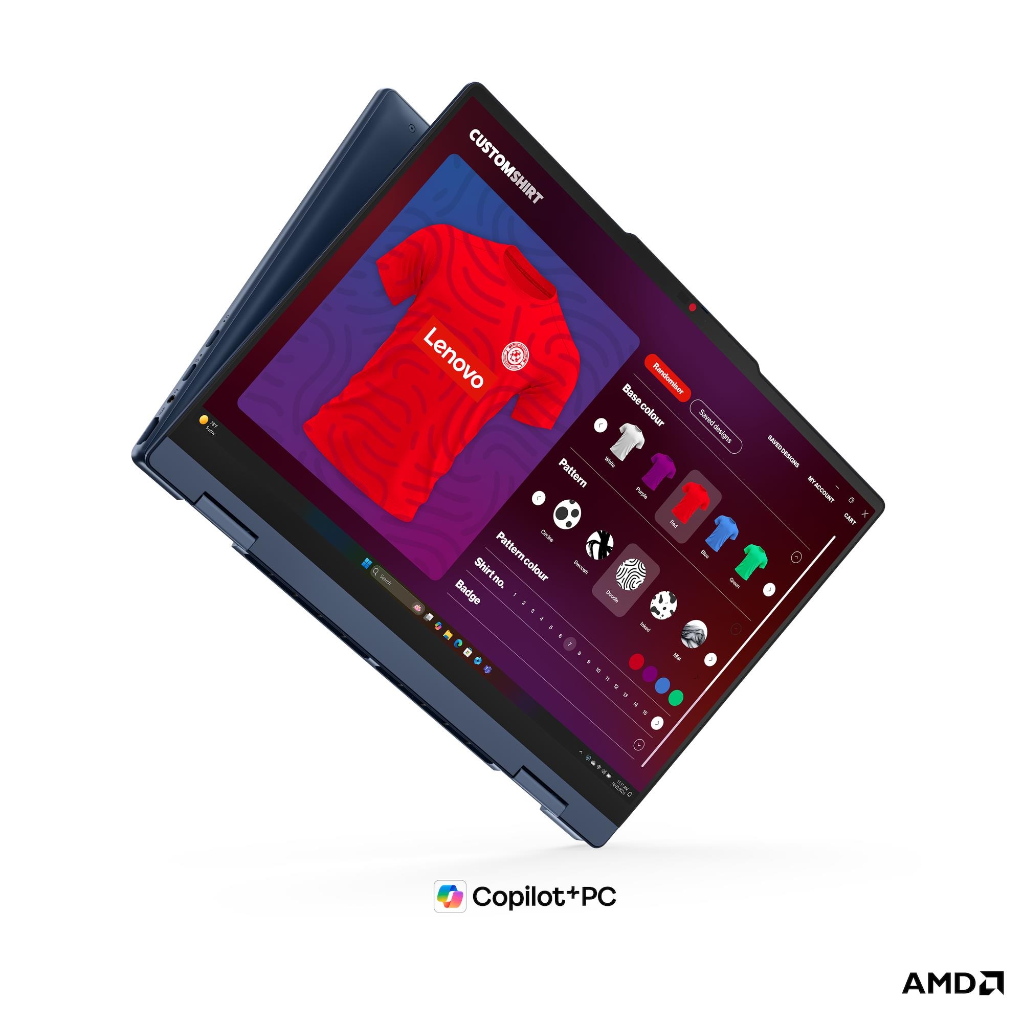 Lenovo IdeaPad 5 2-in-1 14AGP11, 14" WUXGA Touch, AMD Ryzen™ AI 5 430, 16GB RAM, 512GB SSD, Win11