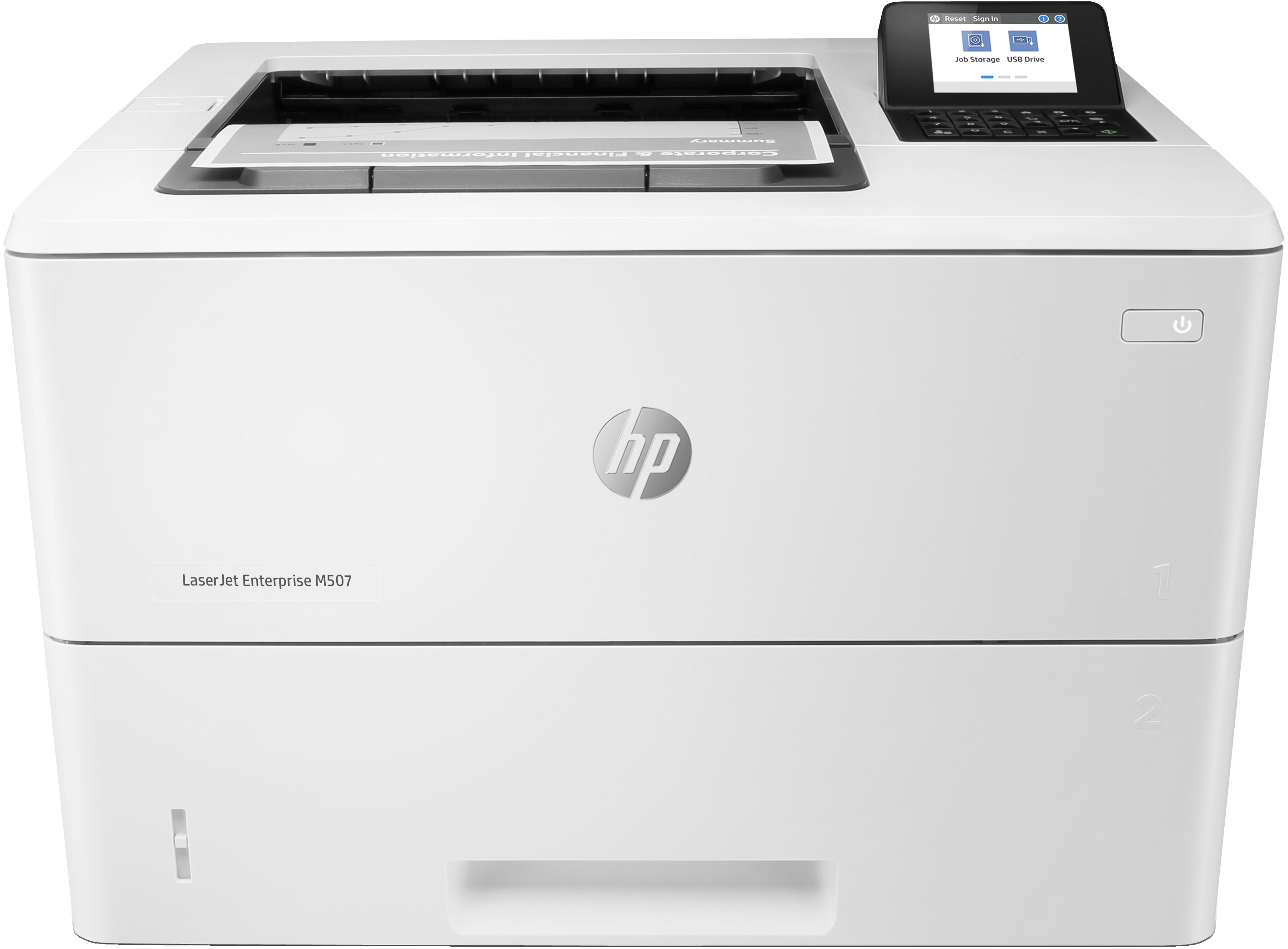 HP LaserJet Enterprise M507dn - Drucker - s/w