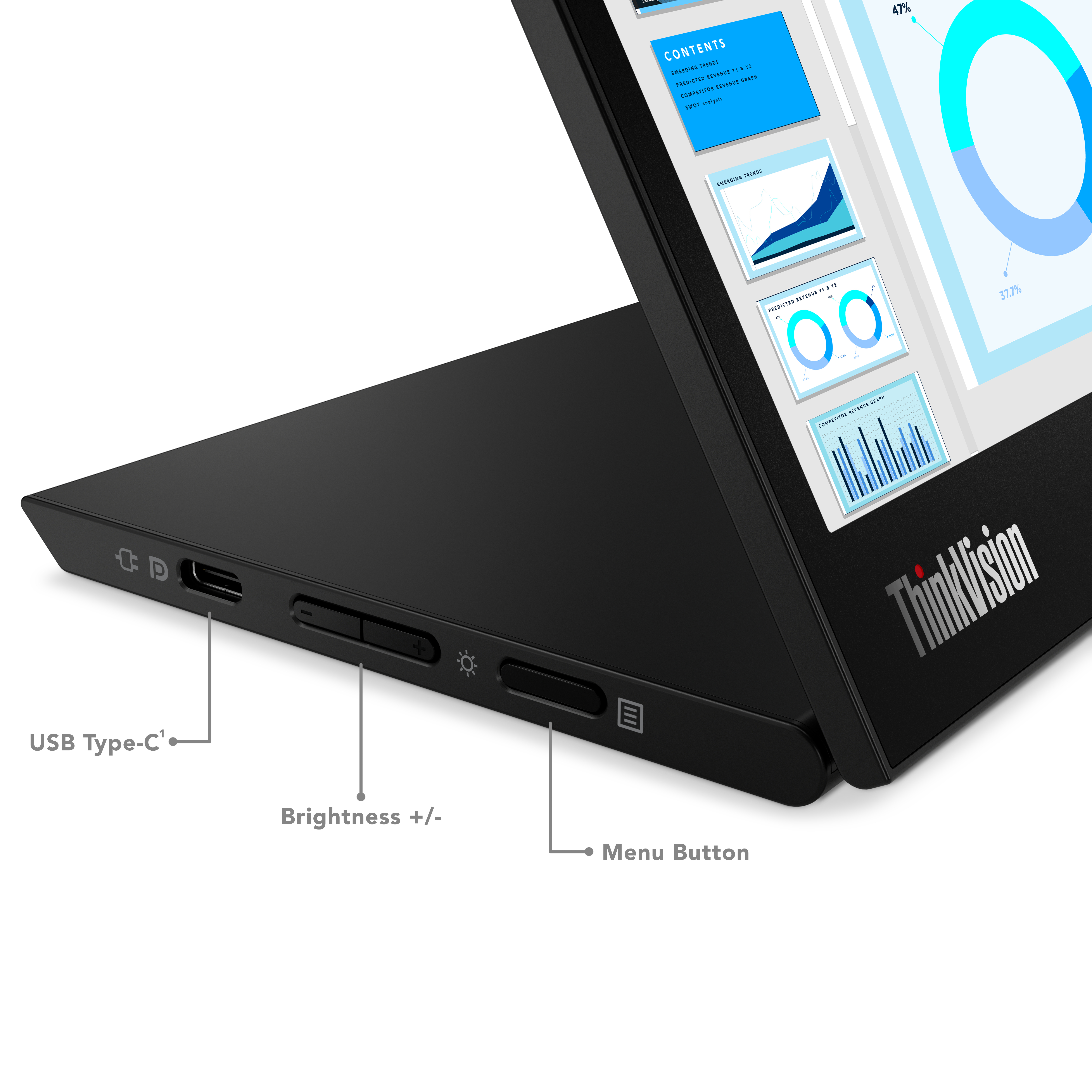 Lenovo ThinkVision M14d, 14"