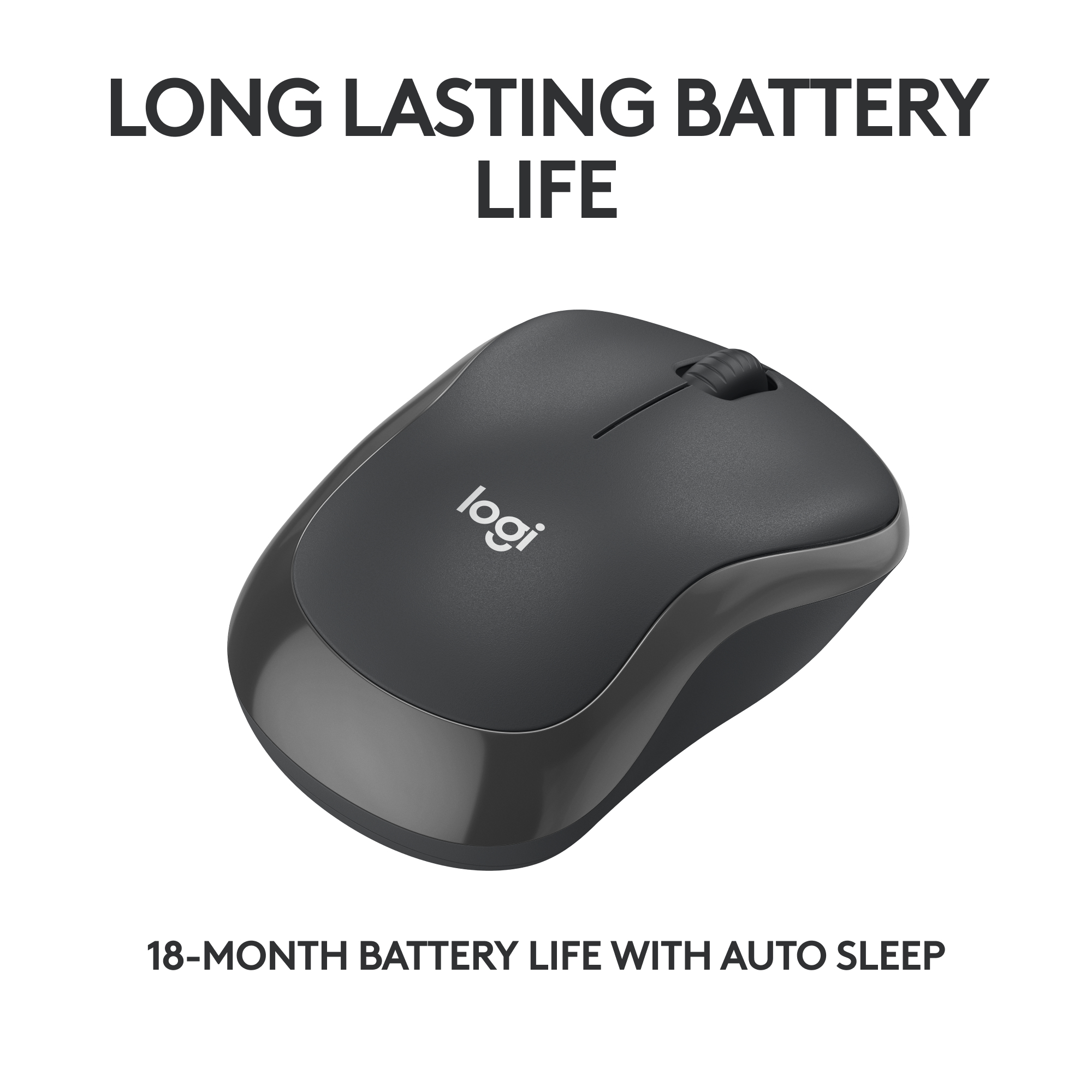 Logitech M240 Silent - Maus - rechts- und linkshändig