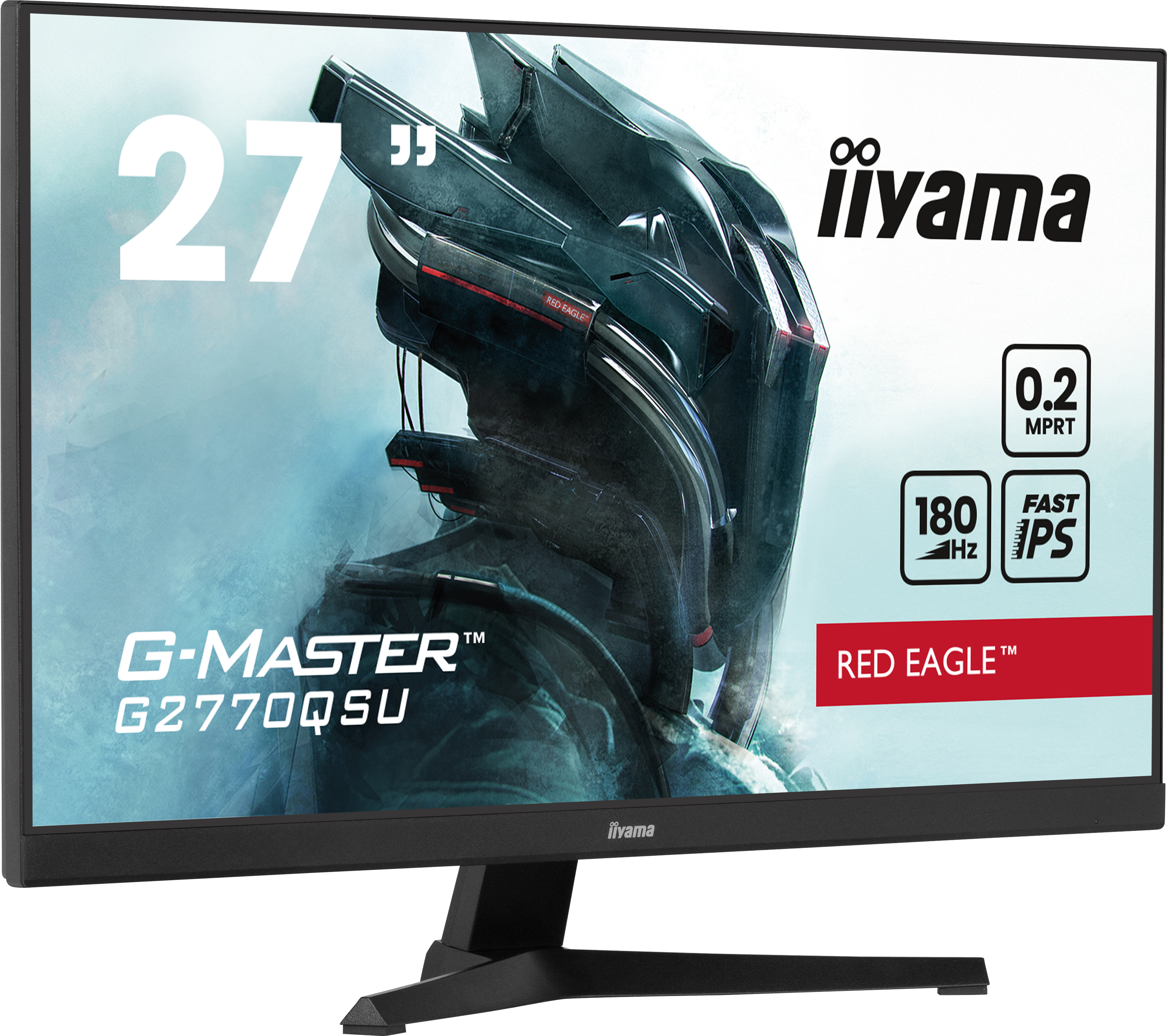Iiyama G-MASTER Red Eagle G2770QSU-B6 - LED-Monitor - Gaming - 69 cm (27")